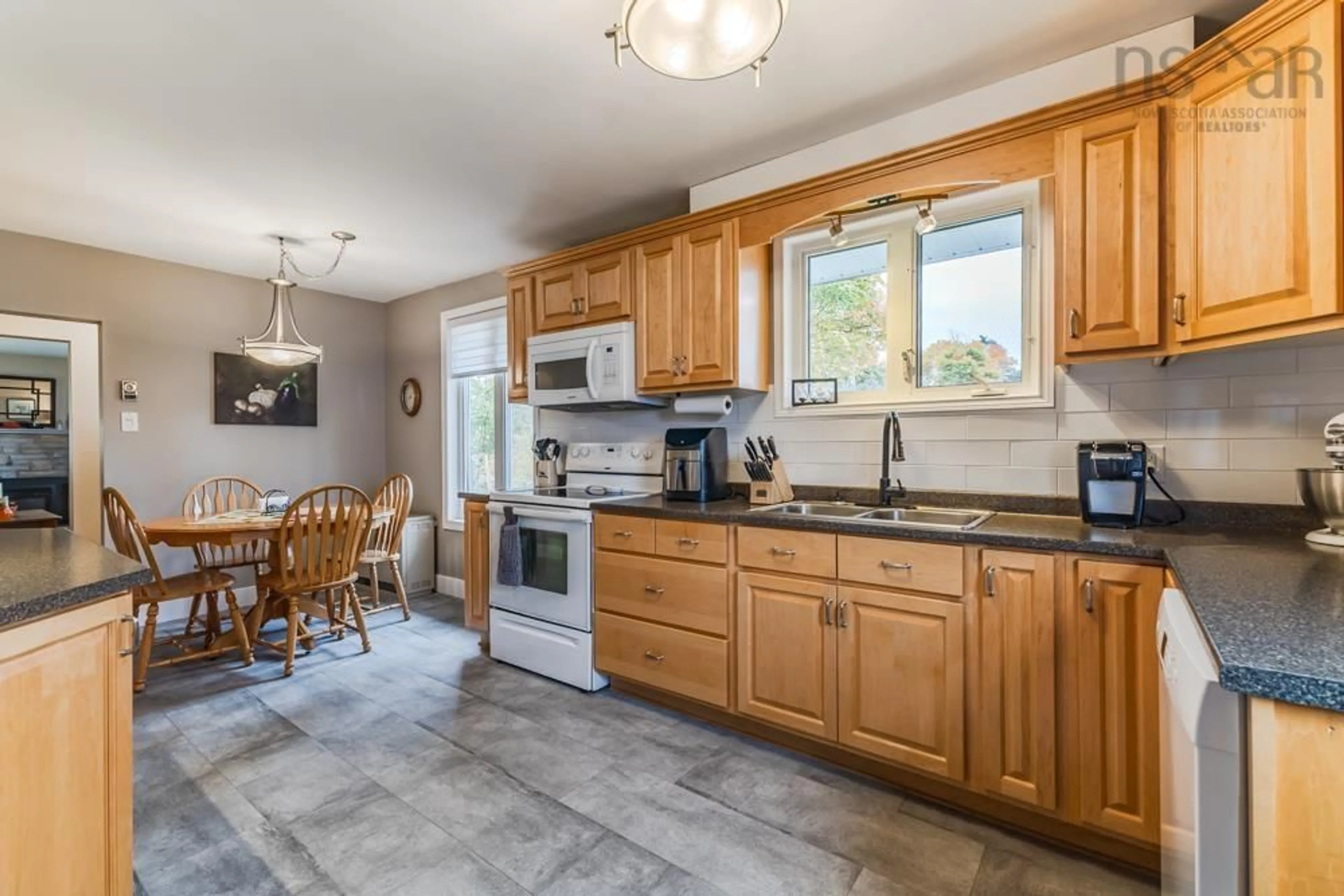 Open concept kitchen, ceramic/tile floor for 75 Lawnwood Dr, Truro Nova Scotia B2N 1R9