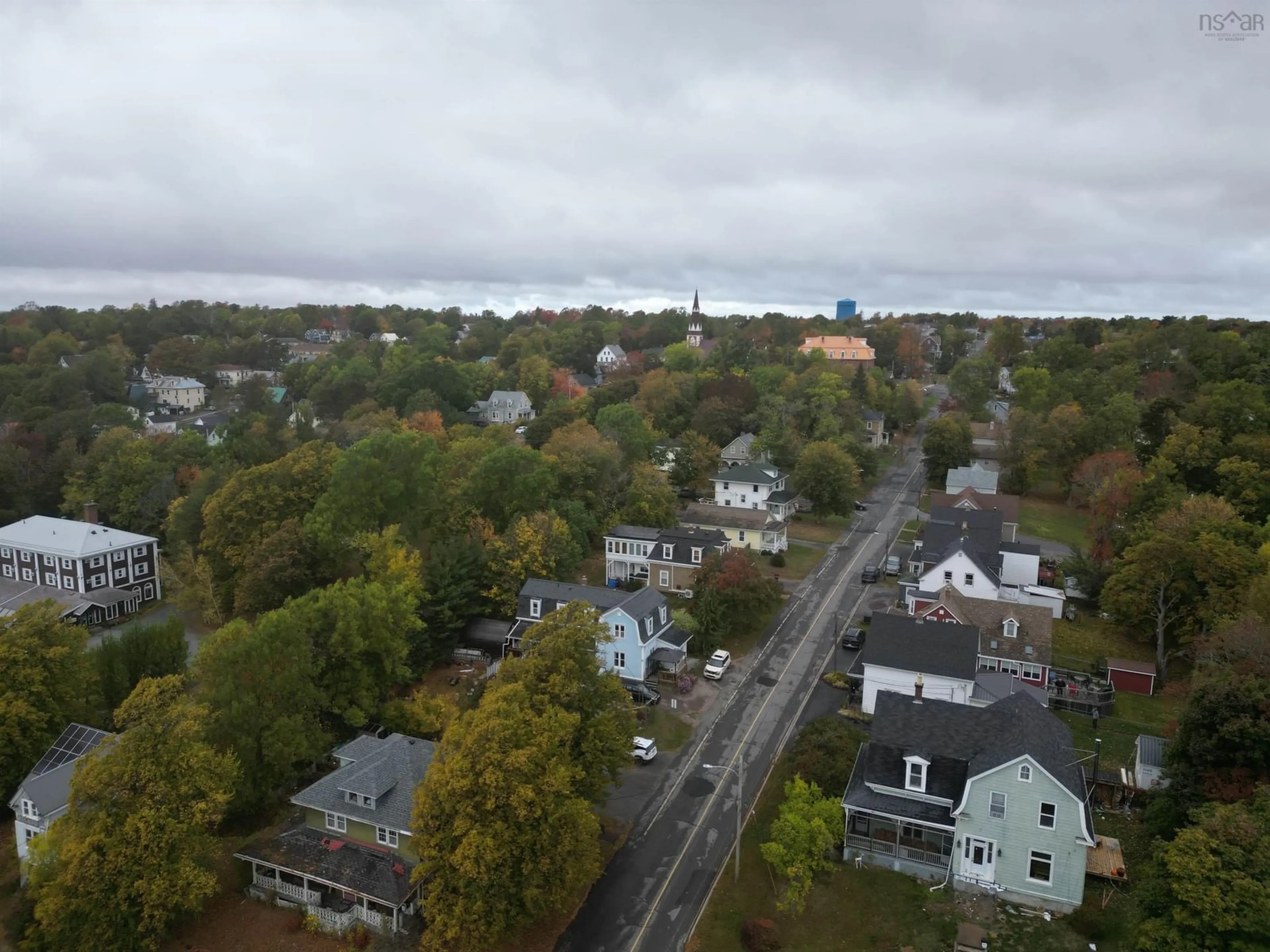 A pic from outside/outdoor area/front of a property/back of a property/a pic from drone, city buildings view from balcony for 89 Welsford St, Pictou Nova Scotia B0K 1H0