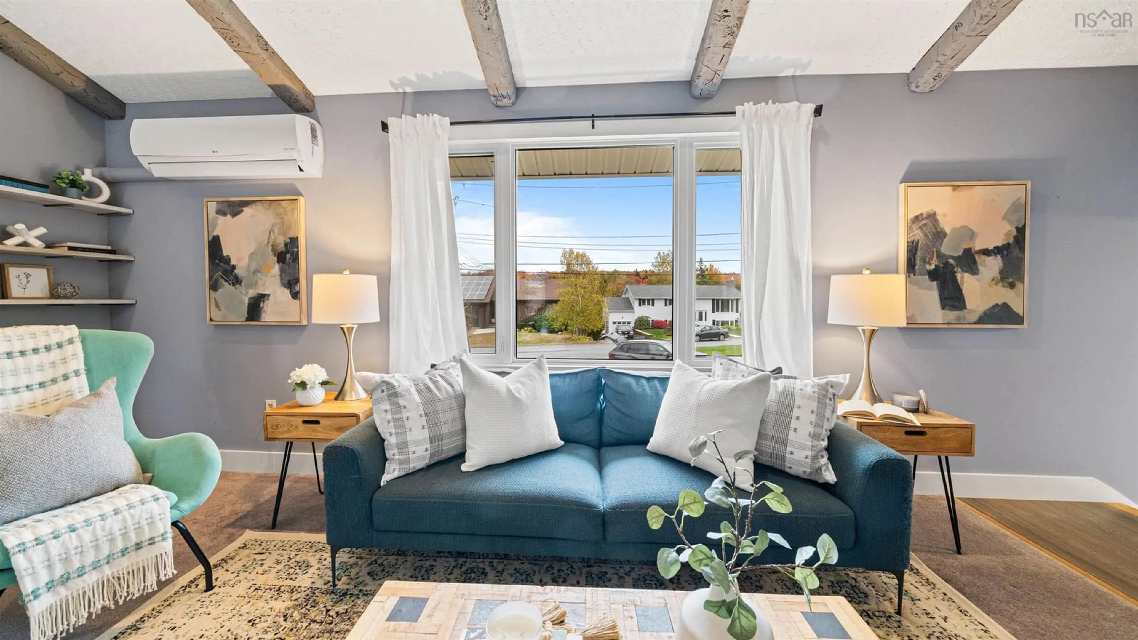 Living room with furniture, unknown for 16 Donview Dr, Dartmouth Nova Scotia B2W 4C8
