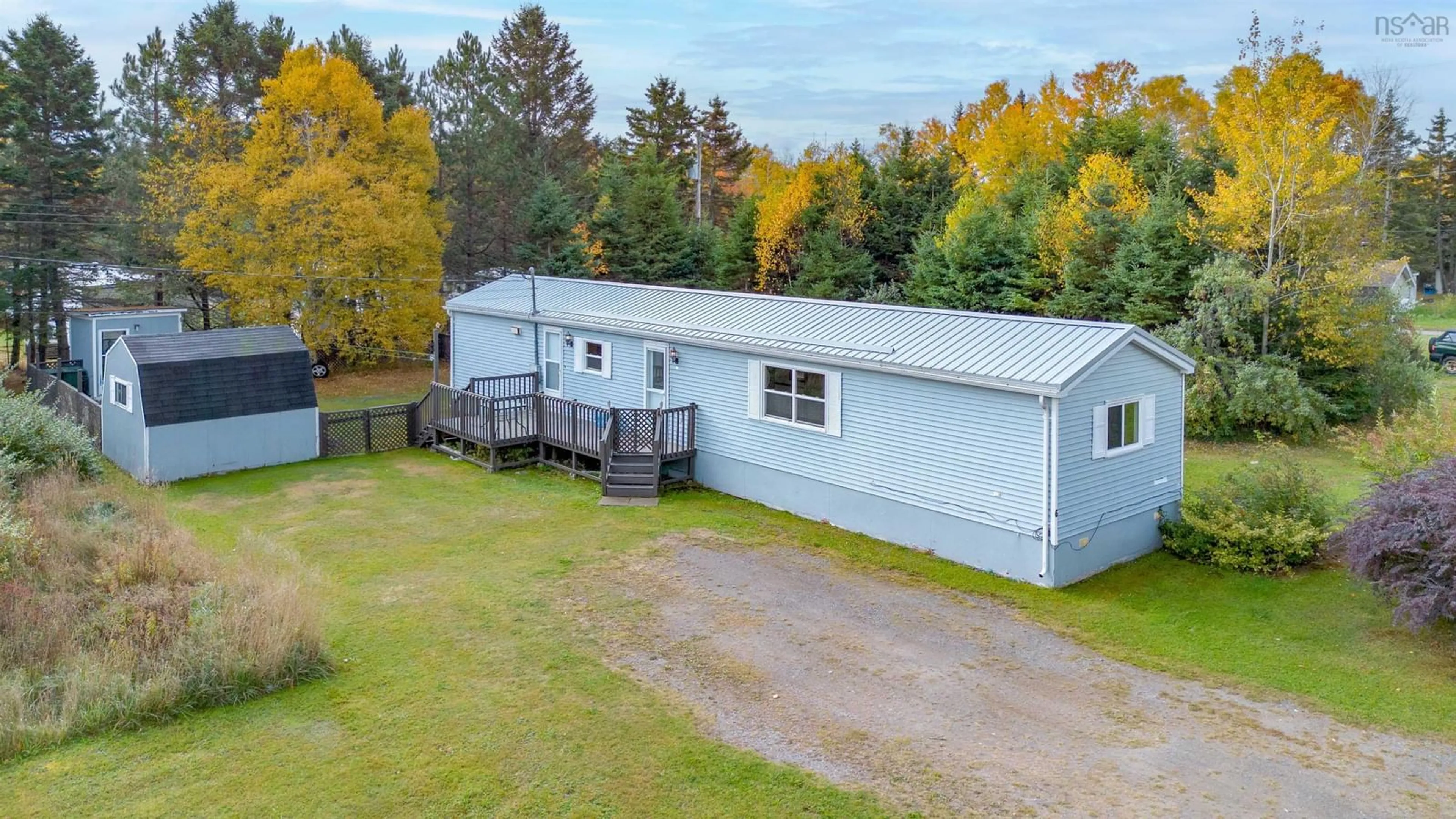 A pic from outside/outdoor area/front of a property/back of a property/a pic from drone, unknown for 6 Second St, Northside East Bay Nova Scotia B1J 1B4