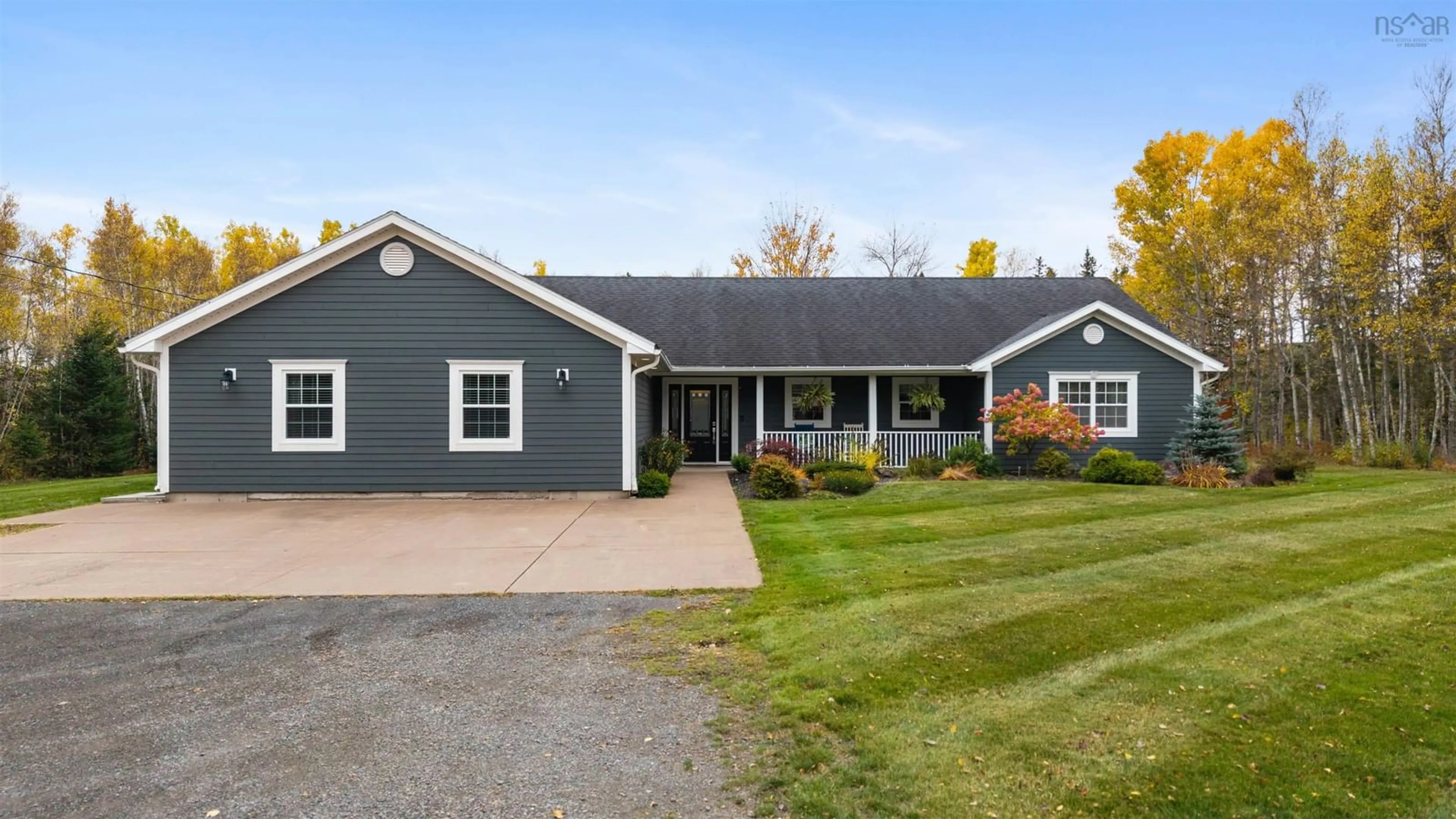 Home with vinyl exterior material, street for 199 Sylvester Rd, Sylvester Nova Scotia B0K 2A0