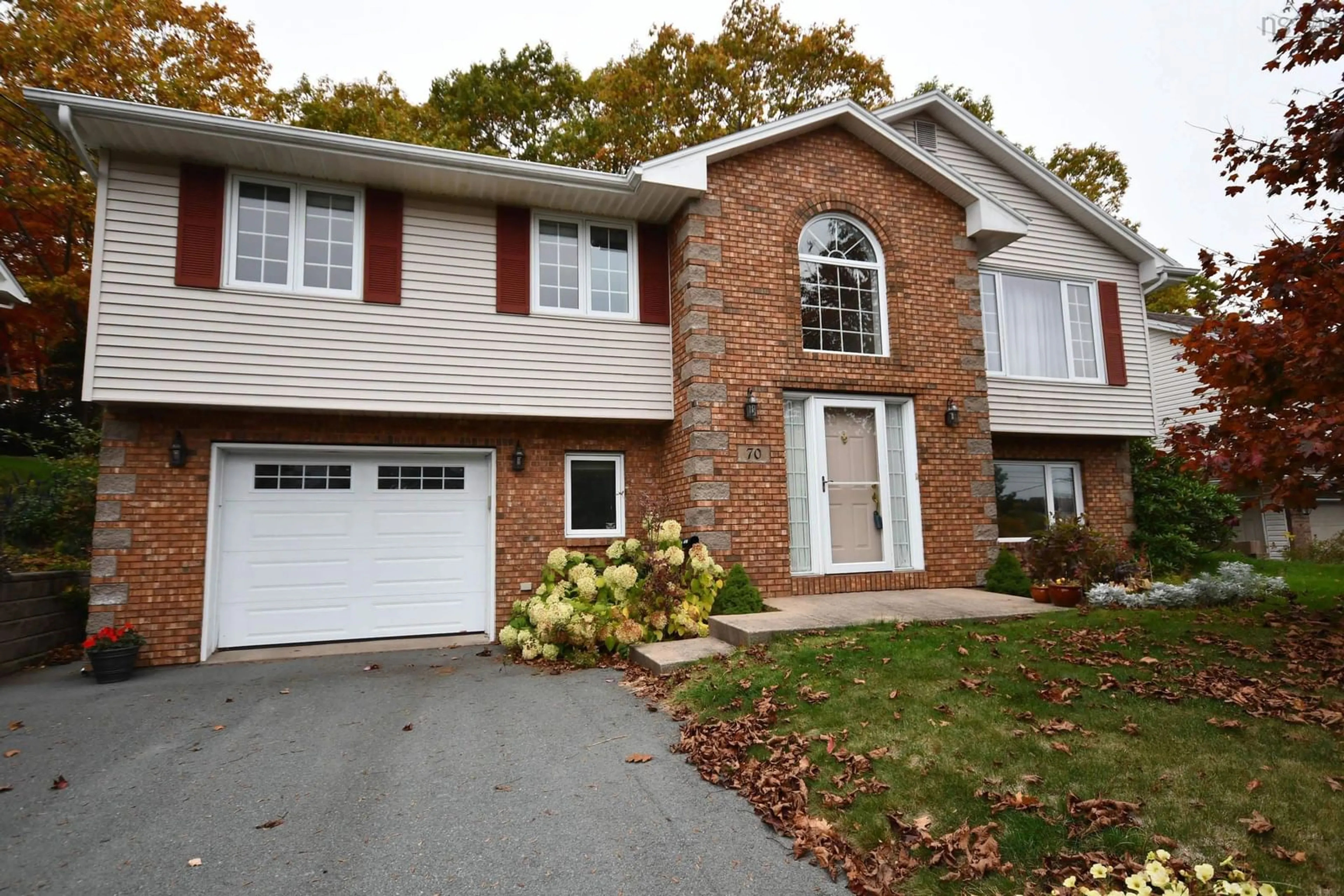 Home with brick exterior material, street for 70 Portland Estates Blvd, Dartmouth Nova Scotia B2W 6E5