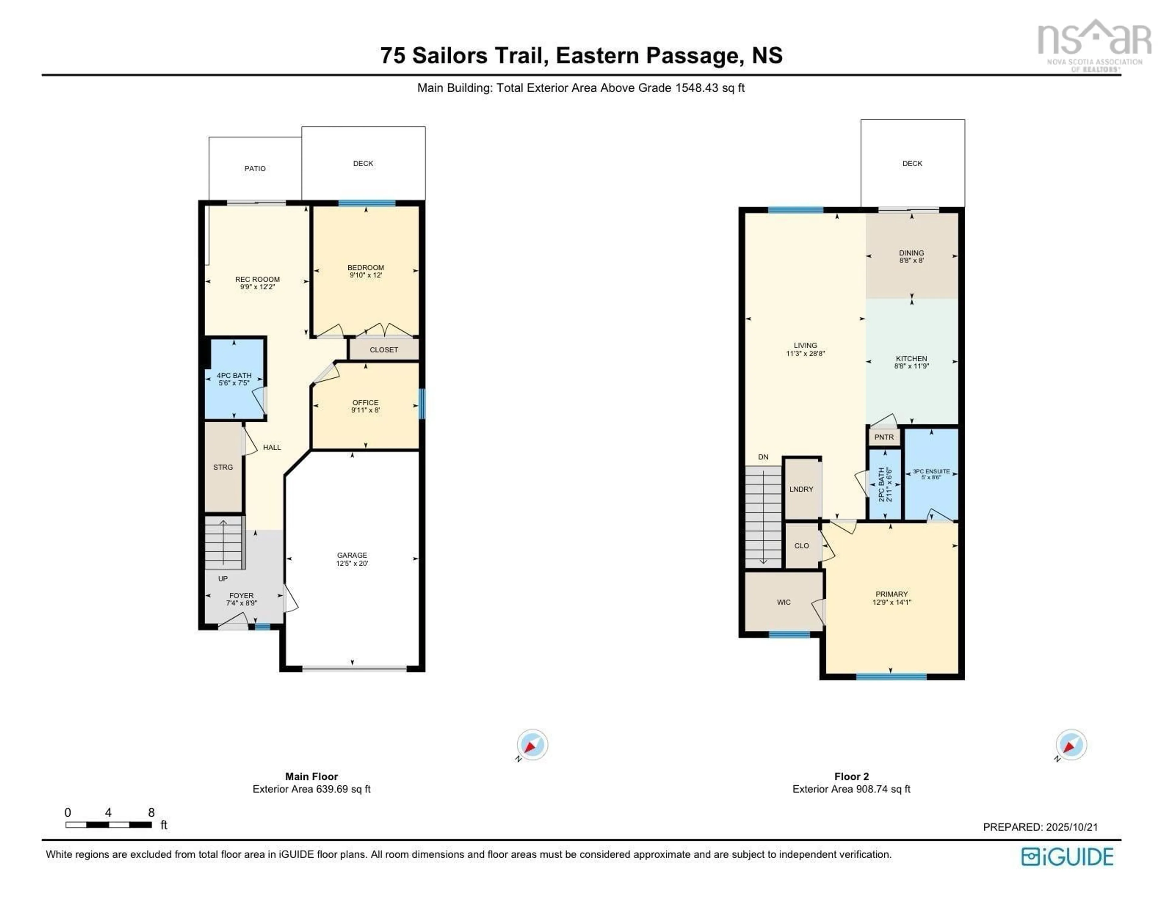 Floor plan for 75 Sailors Trail, Eastern Passage Nova Scotia B3G 0A2