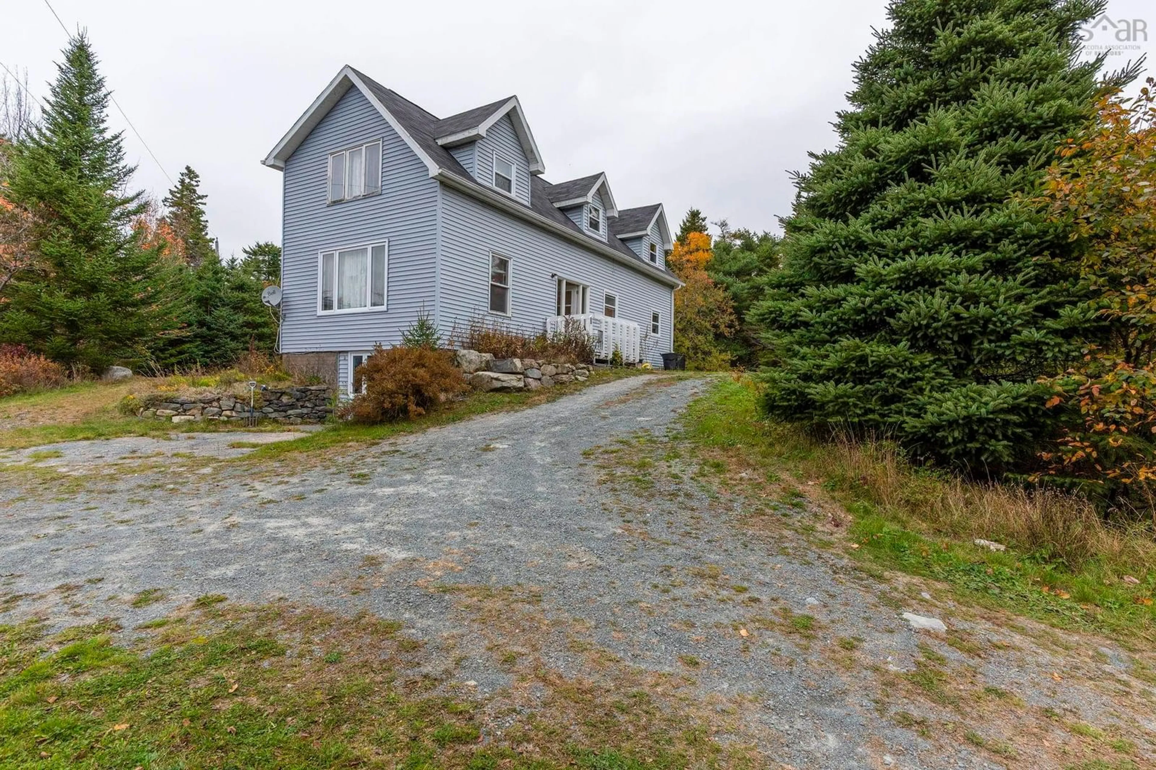 A pic from outside/outdoor area/front of a property/back of a property/a pic from drone, street for 19 Motts Dr, East Chezzetcook Nova Scotia B0J 2L0