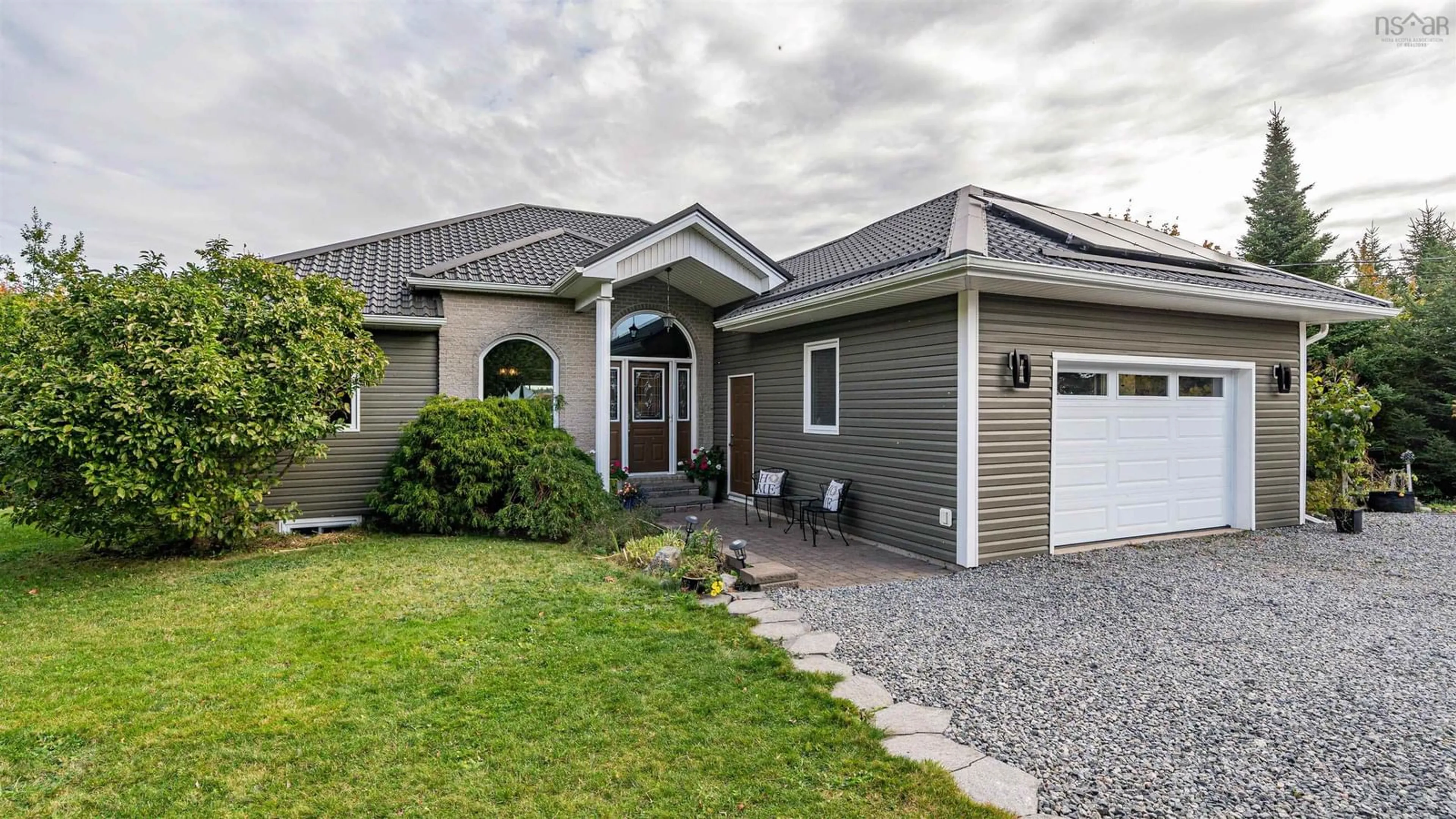 Home with vinyl exterior material, street for 123 Sarah Ingraham Dr, Williamswood Nova Scotia B3V 1N9