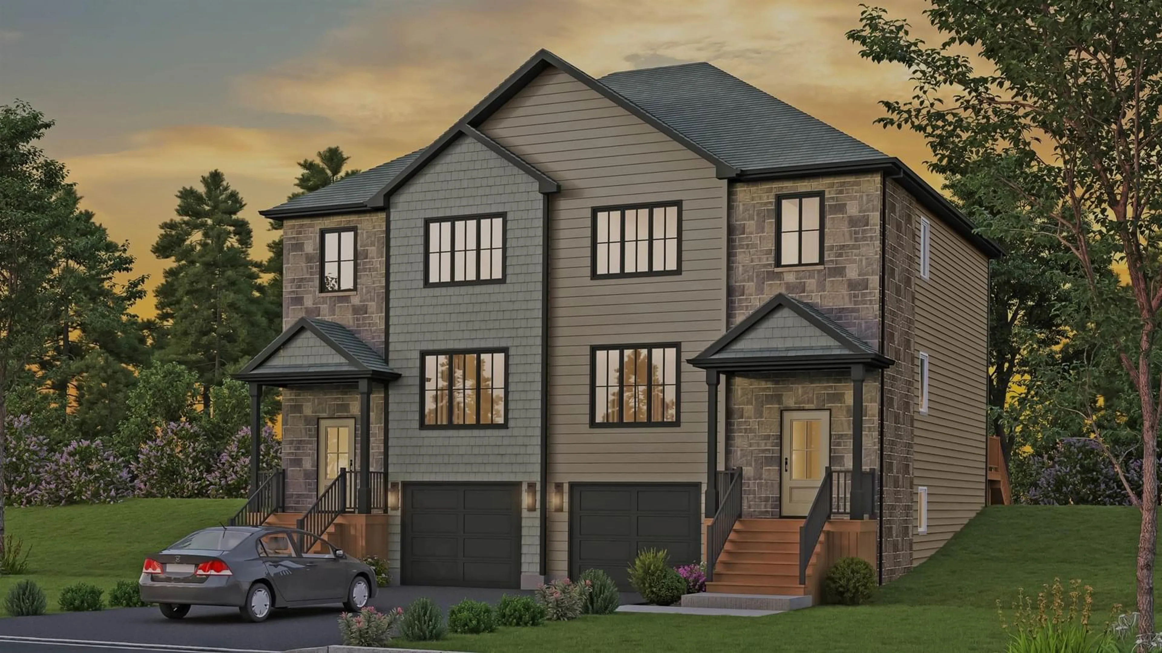 Home with brick exterior material, street for 22 Simona Dr, Dartmouth Nova Scotia B2X 2E1
