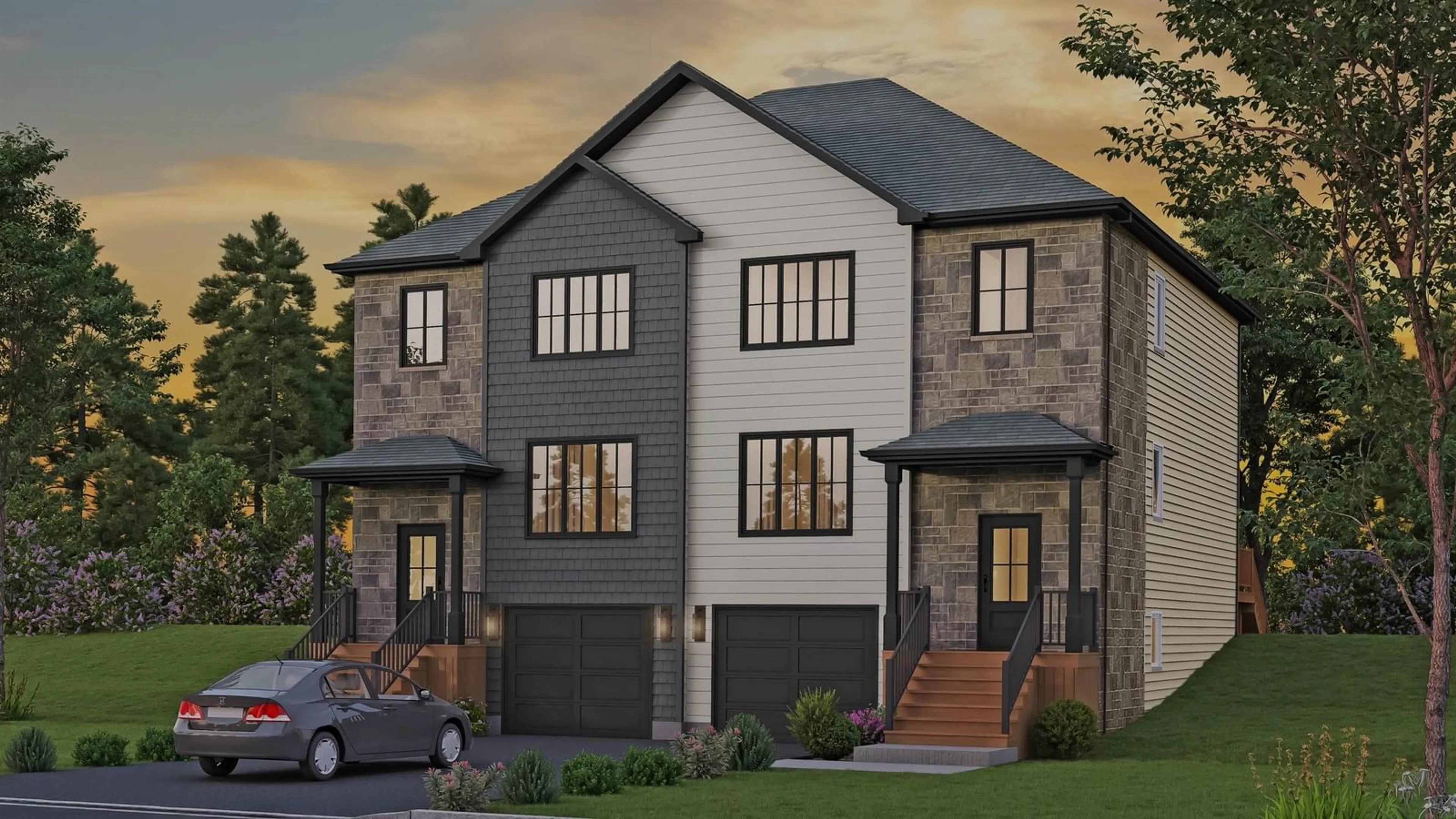Home with brick exterior material, street for 14 Simona Dr, Dartmouth Nova Scotia B2X 2E1