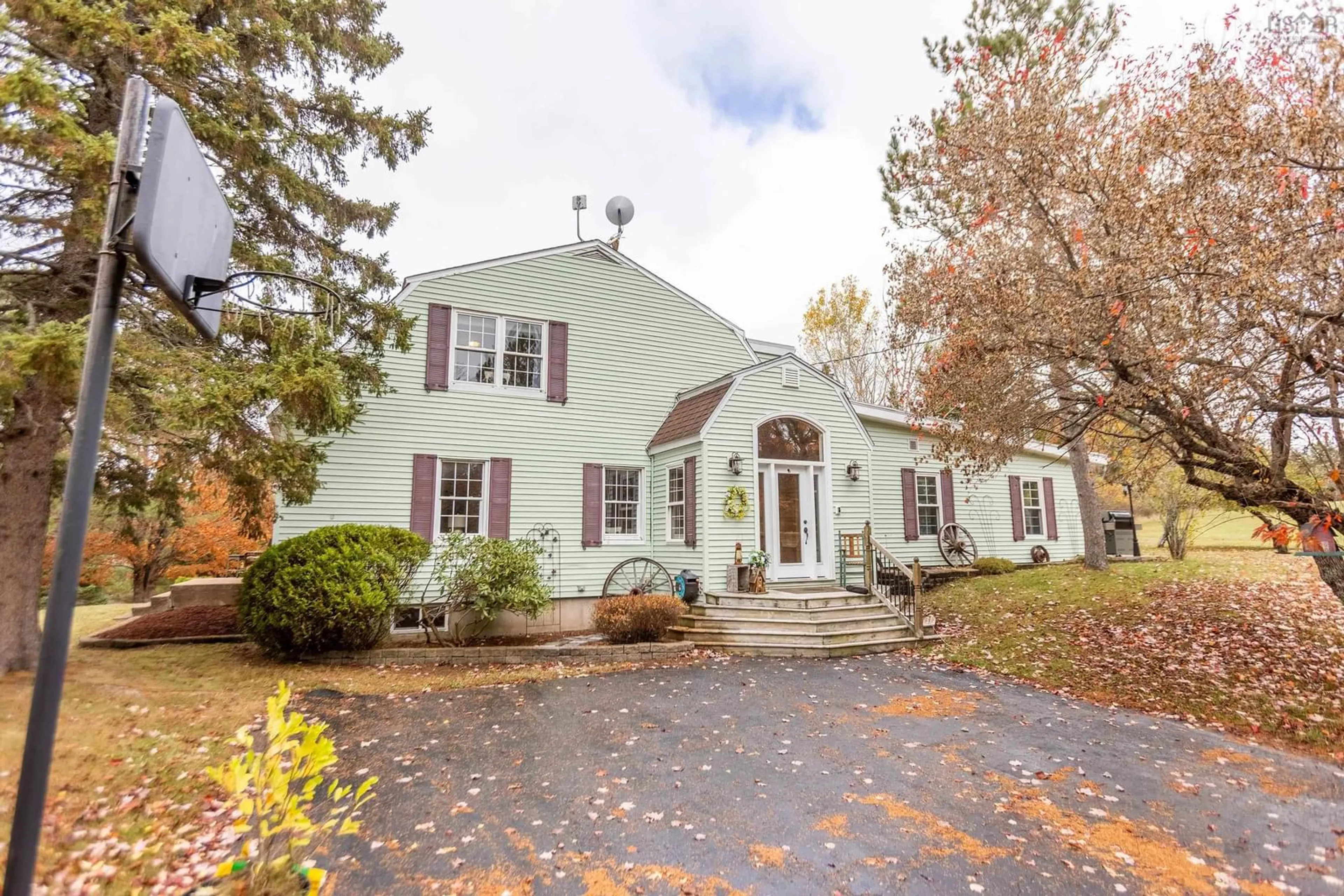 Home with vinyl exterior material, street for 1139 Windham Hill Rd, Rodney Nova Scotia B0M 1X0