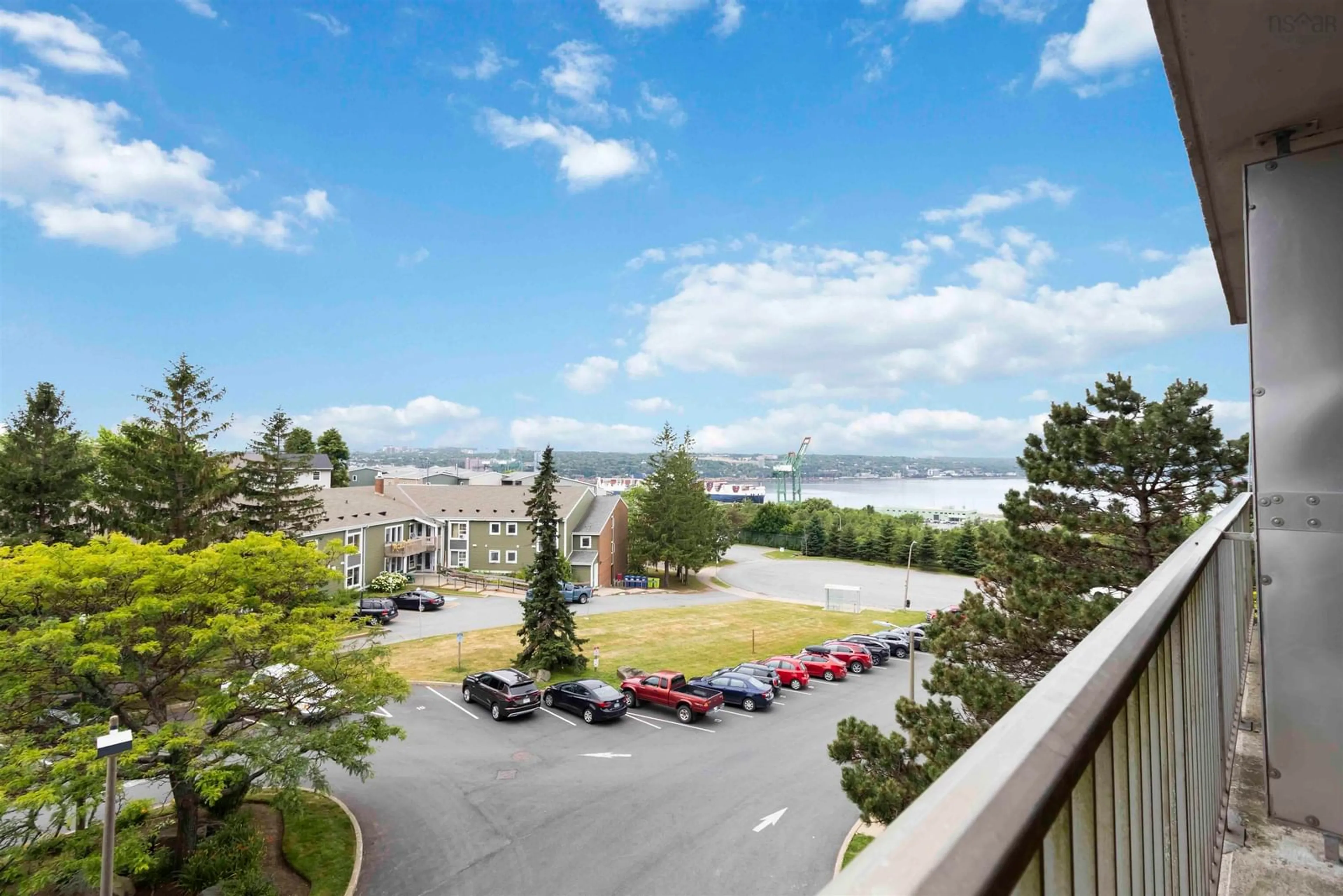 Patio, water/lake/river/ocean view for 5572 Northridge Rd #406, Halifax Nova Scotia B3K 5K2