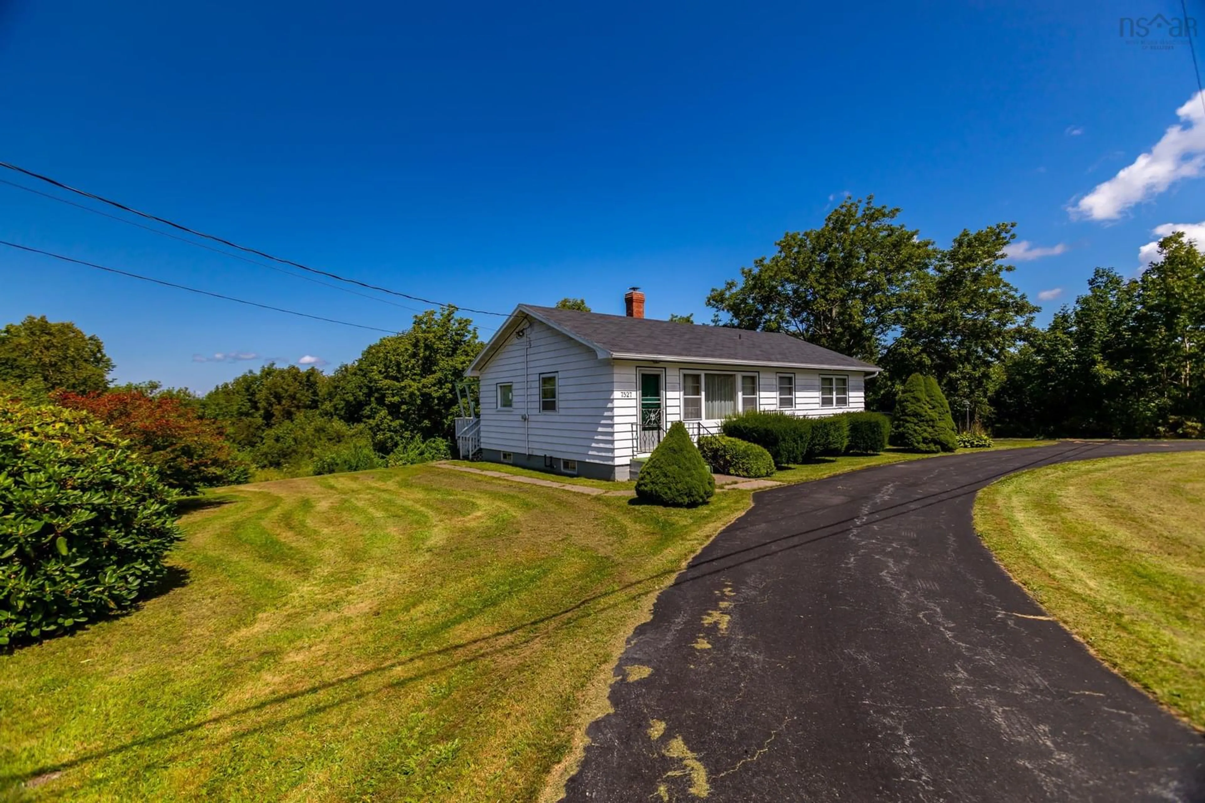A pic from outside/outdoor area/front of a property/back of a property/a pic from drone, unknown for 7527 Highway 101, Plympton Nova Scotia B0W 2R0