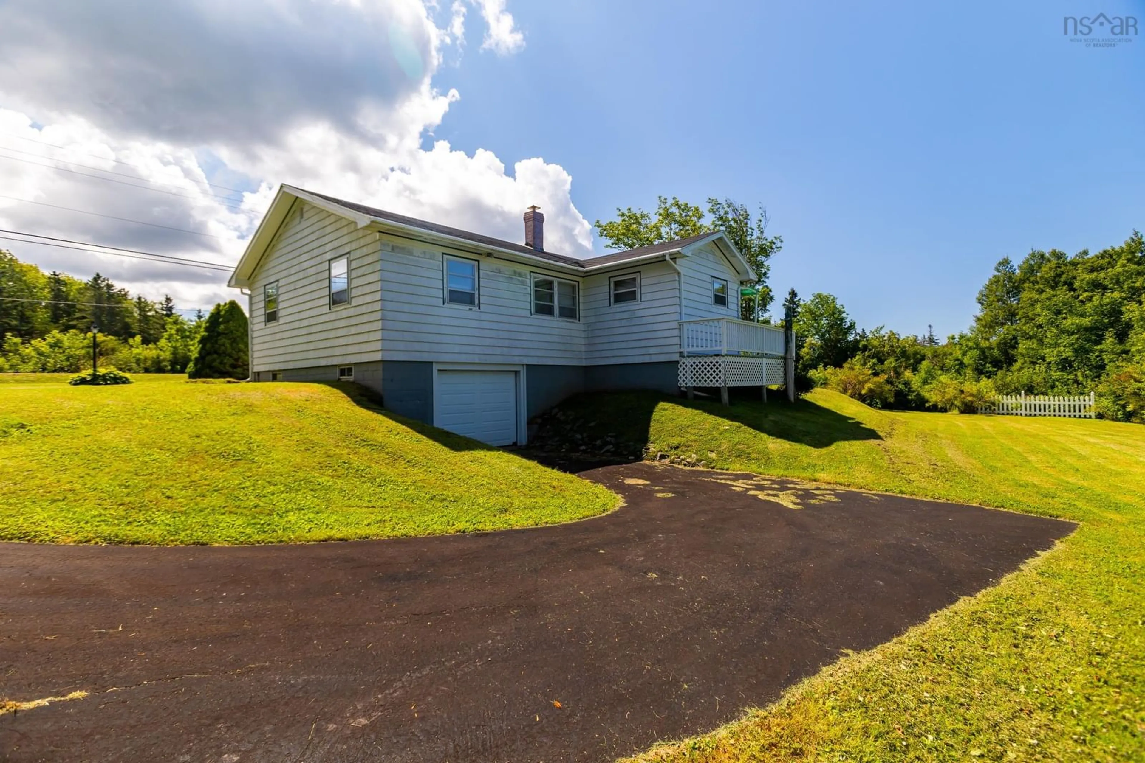 A pic from outside/outdoor area/front of a property/back of a property/a pic from drone, unknown for 7527 Highway 101, Plympton Nova Scotia B0W 2R0