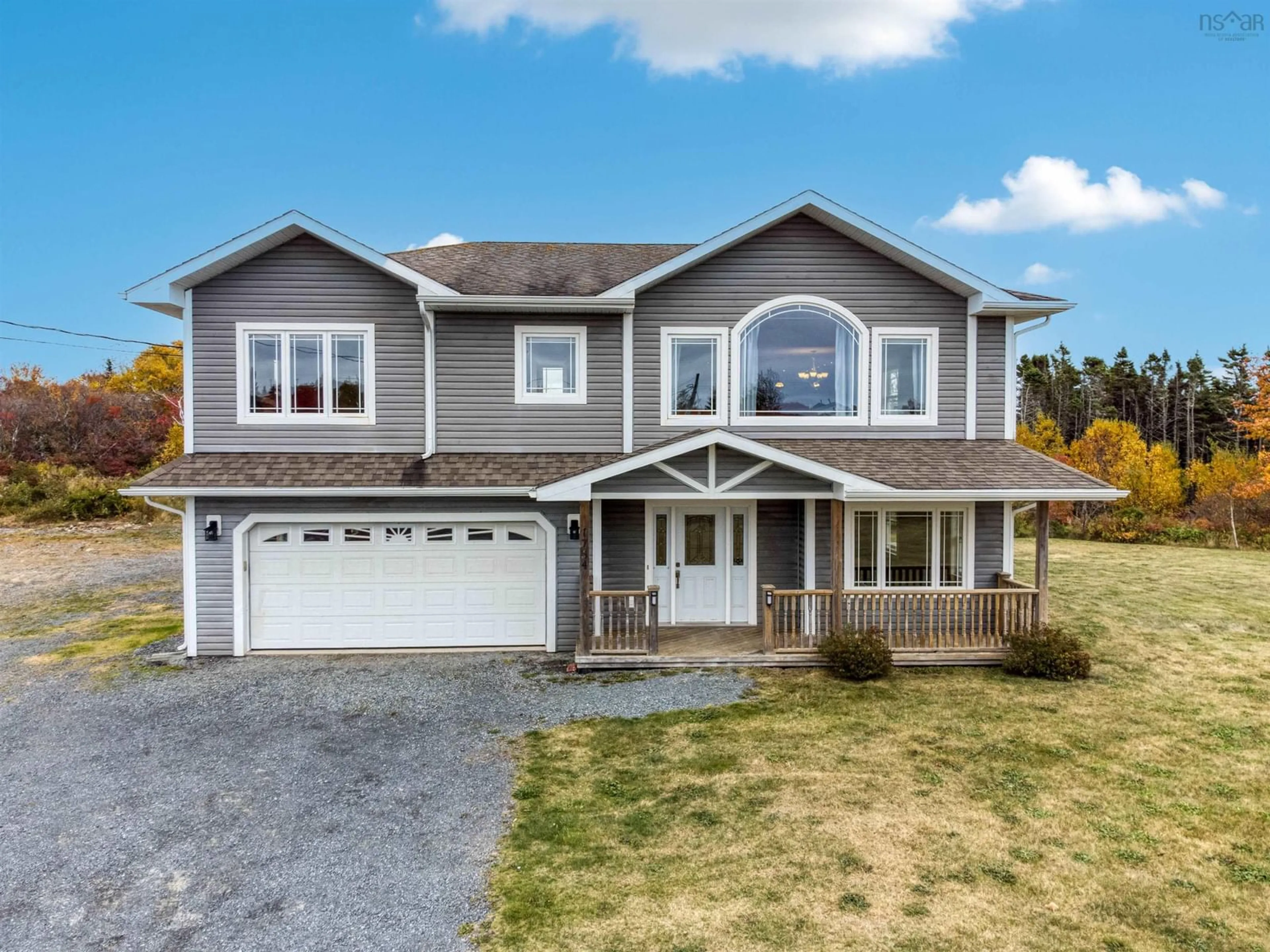 Home with vinyl exterior material, street for 1754 Lower Prospect Rd, Terence Bay Nova Scotia B3T 1Y6