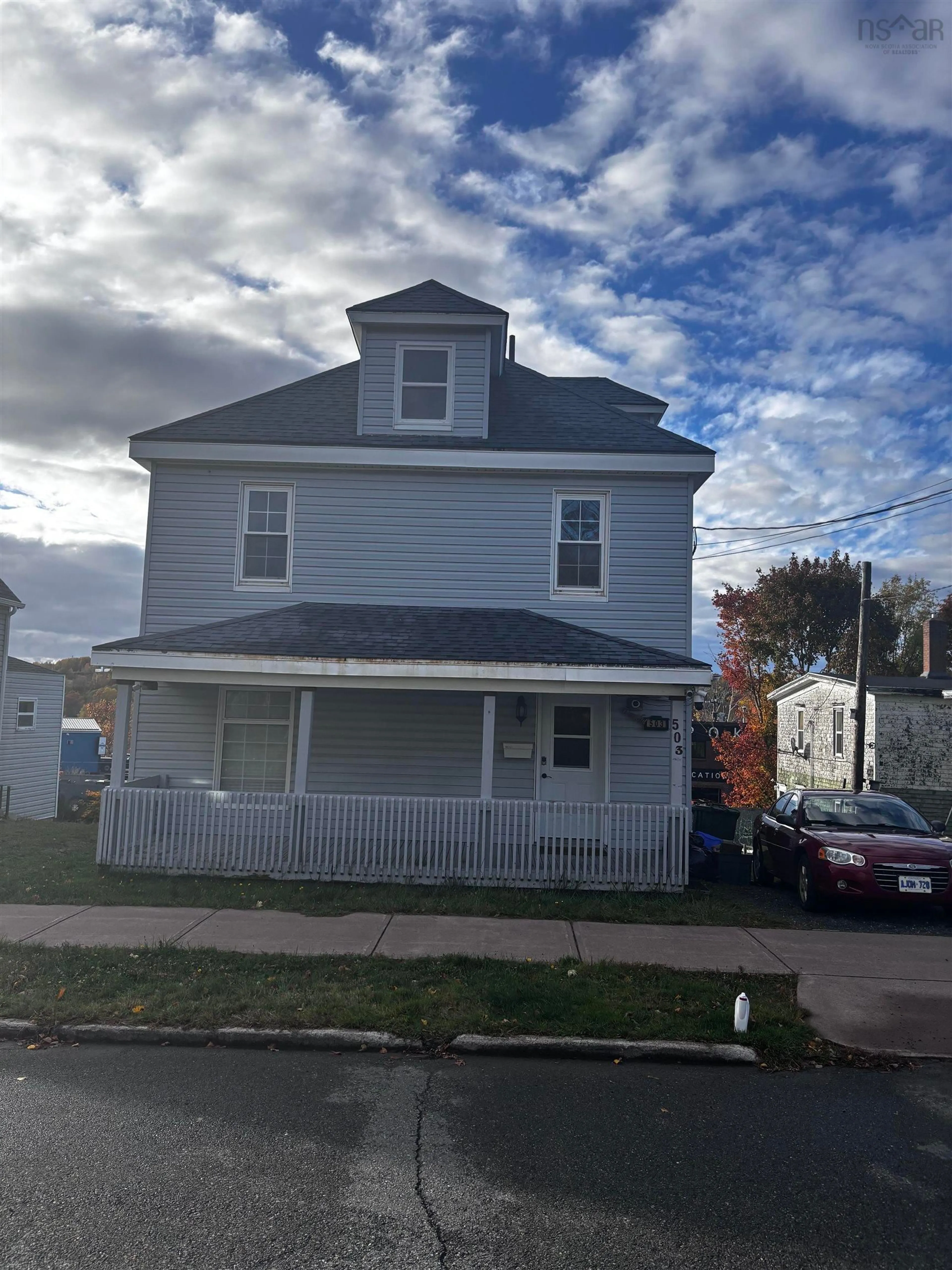 Home with vinyl exterior material, street for 503 Macdonald St, New Glasgow Nova Scotia B2H 2W3
