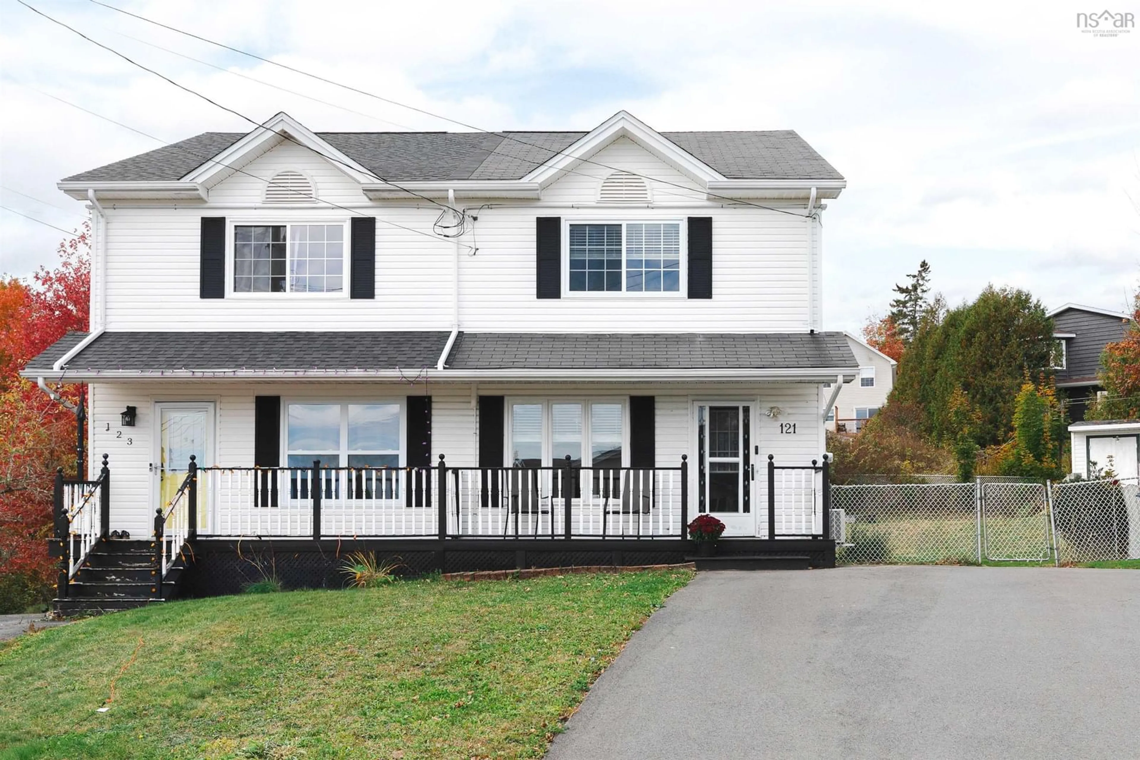 Home with vinyl exterior material, street for 121 Lumberman Dr, Middle Sackville Nova Scotia B4E 2W1