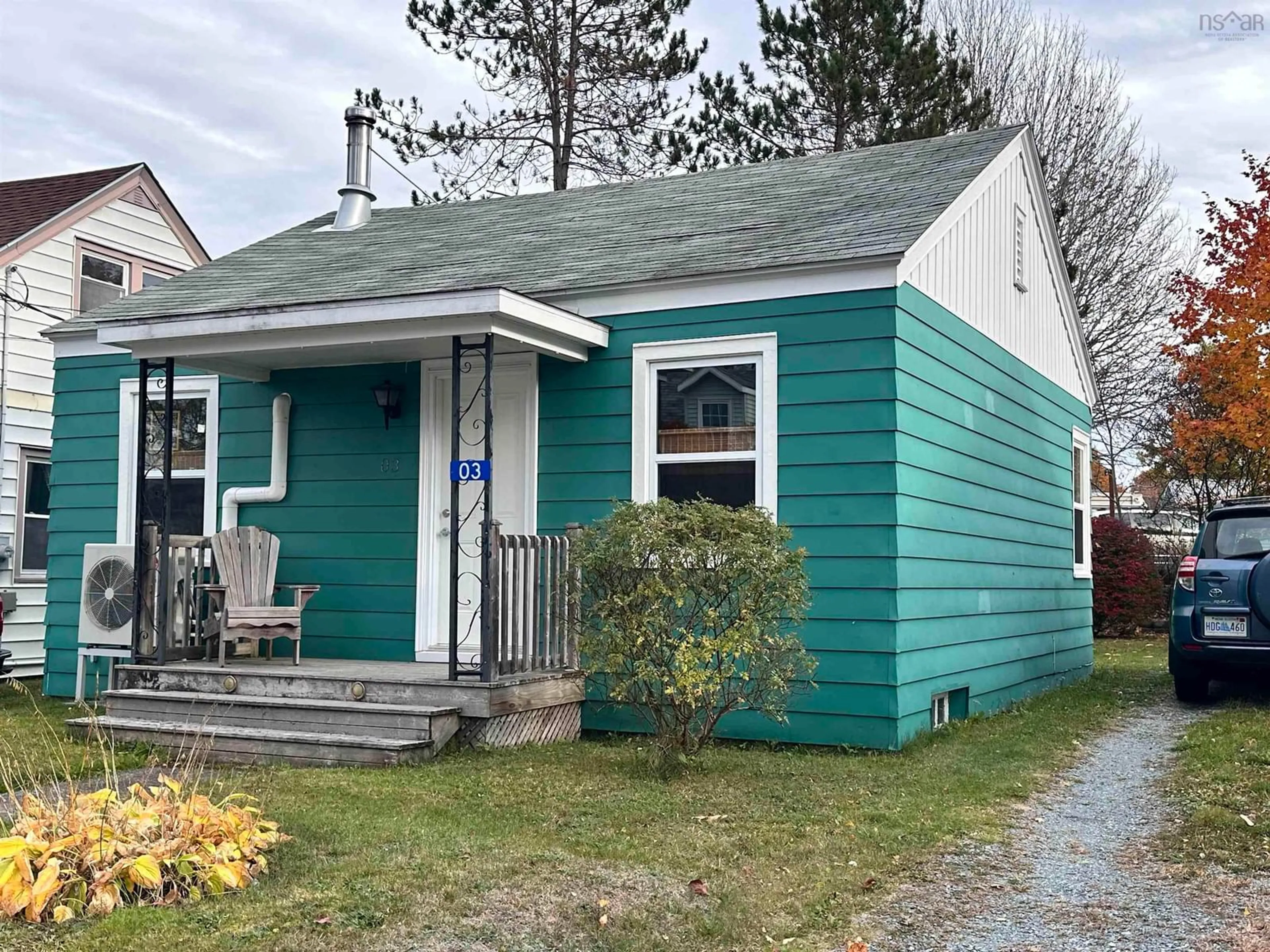 Home with vinyl exterior material, street for 3 Brookdale Cres, Liverpool Nova Scotia B0T 1K0