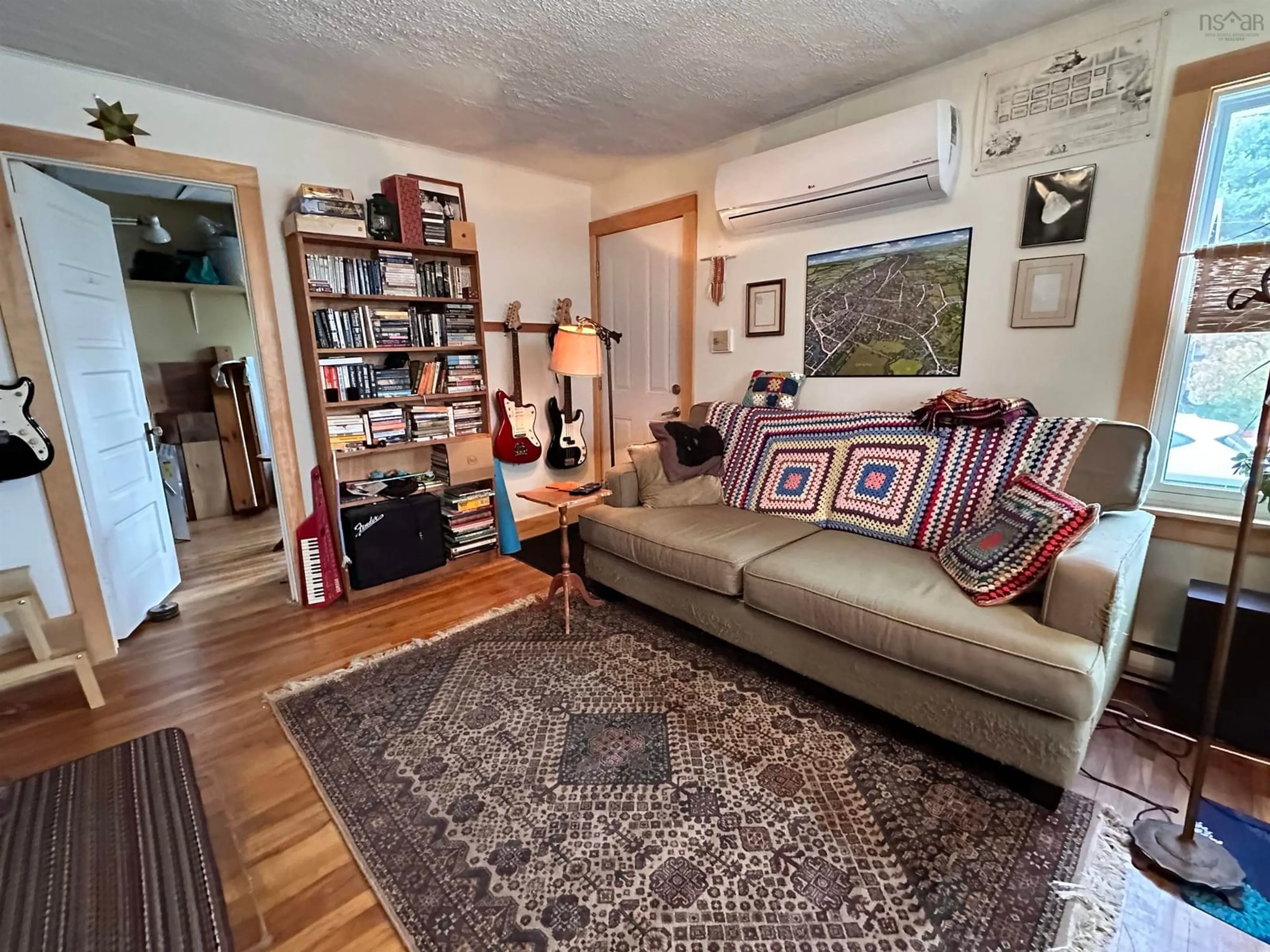 Living room with furniture, unknown for 3 Brookdale Cres, Liverpool Nova Scotia B0T 1K0