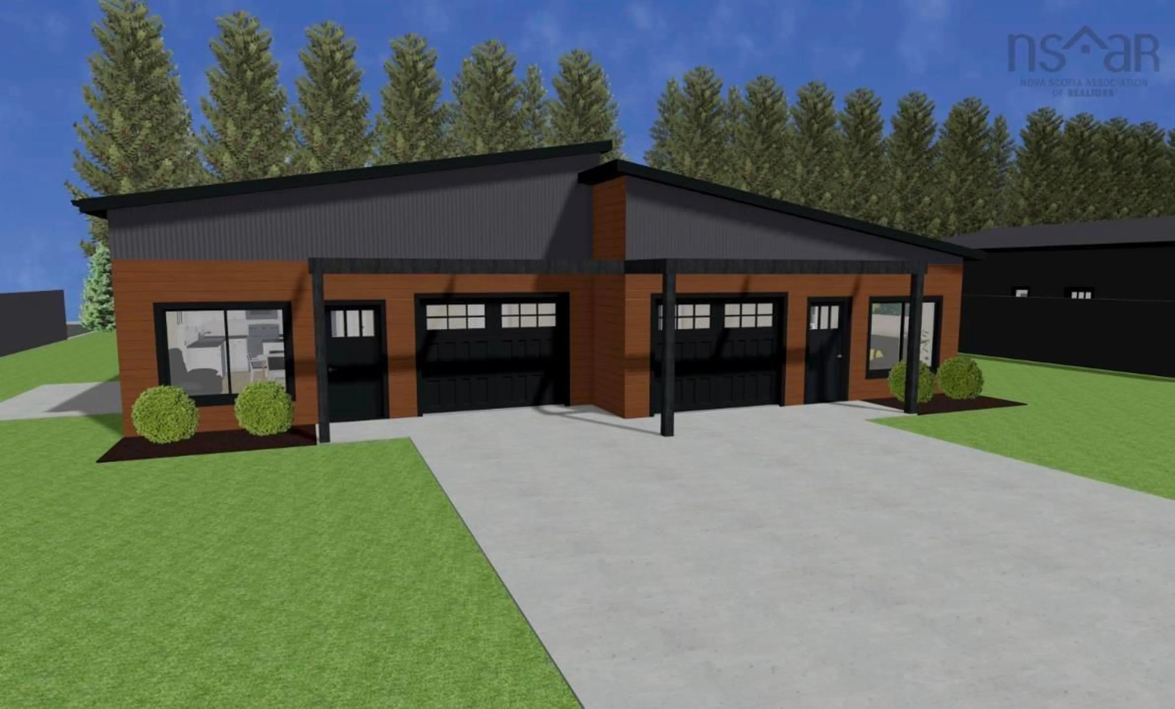 Indoor garage for 1920 Irwin Lake Rd, Hilden Nova Scotia B0M 1C0