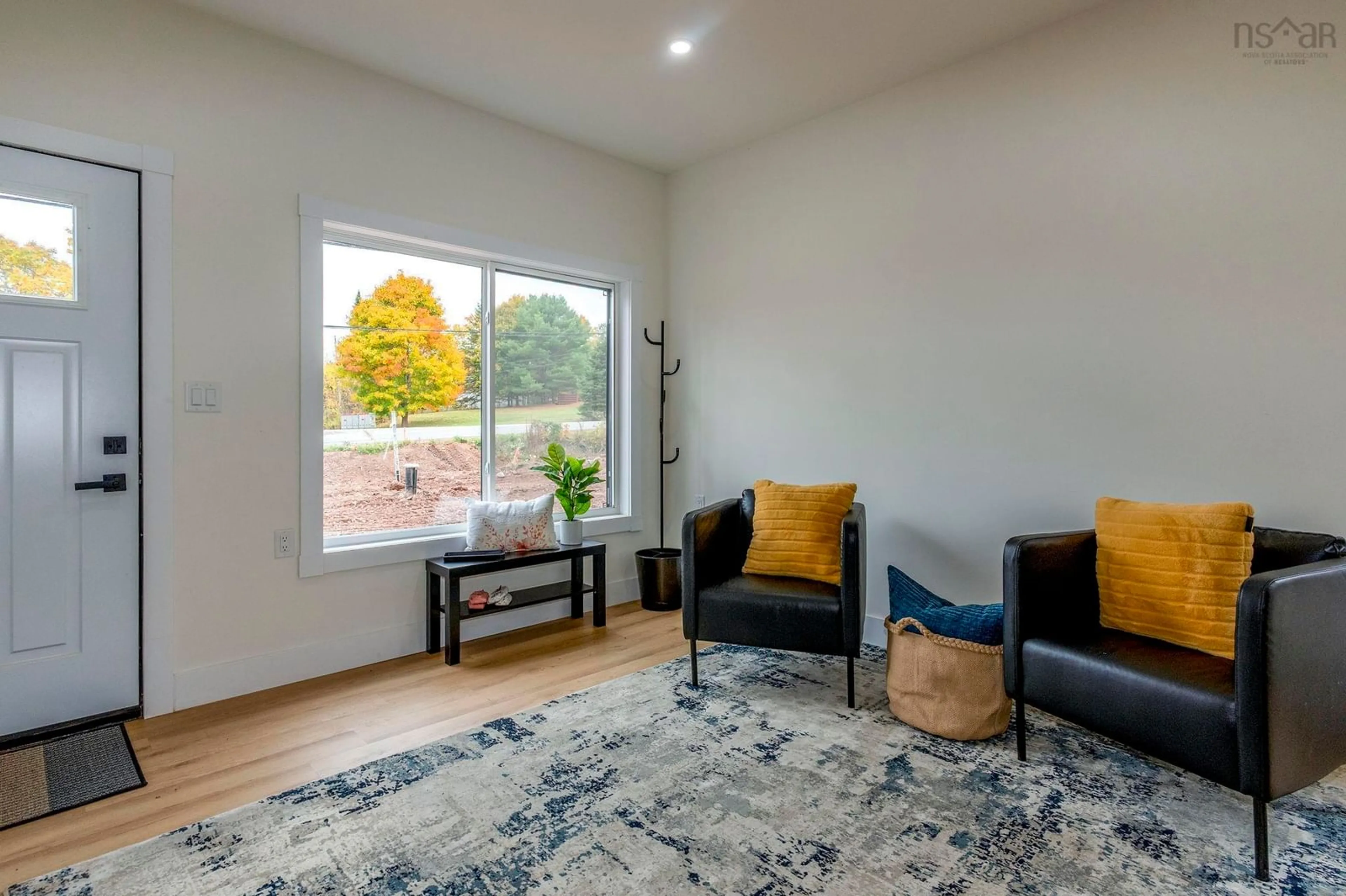 Living room with furniture, unknown for 1920 Irwin Lake Rd, Hilden Nova Scotia B0M 1C0