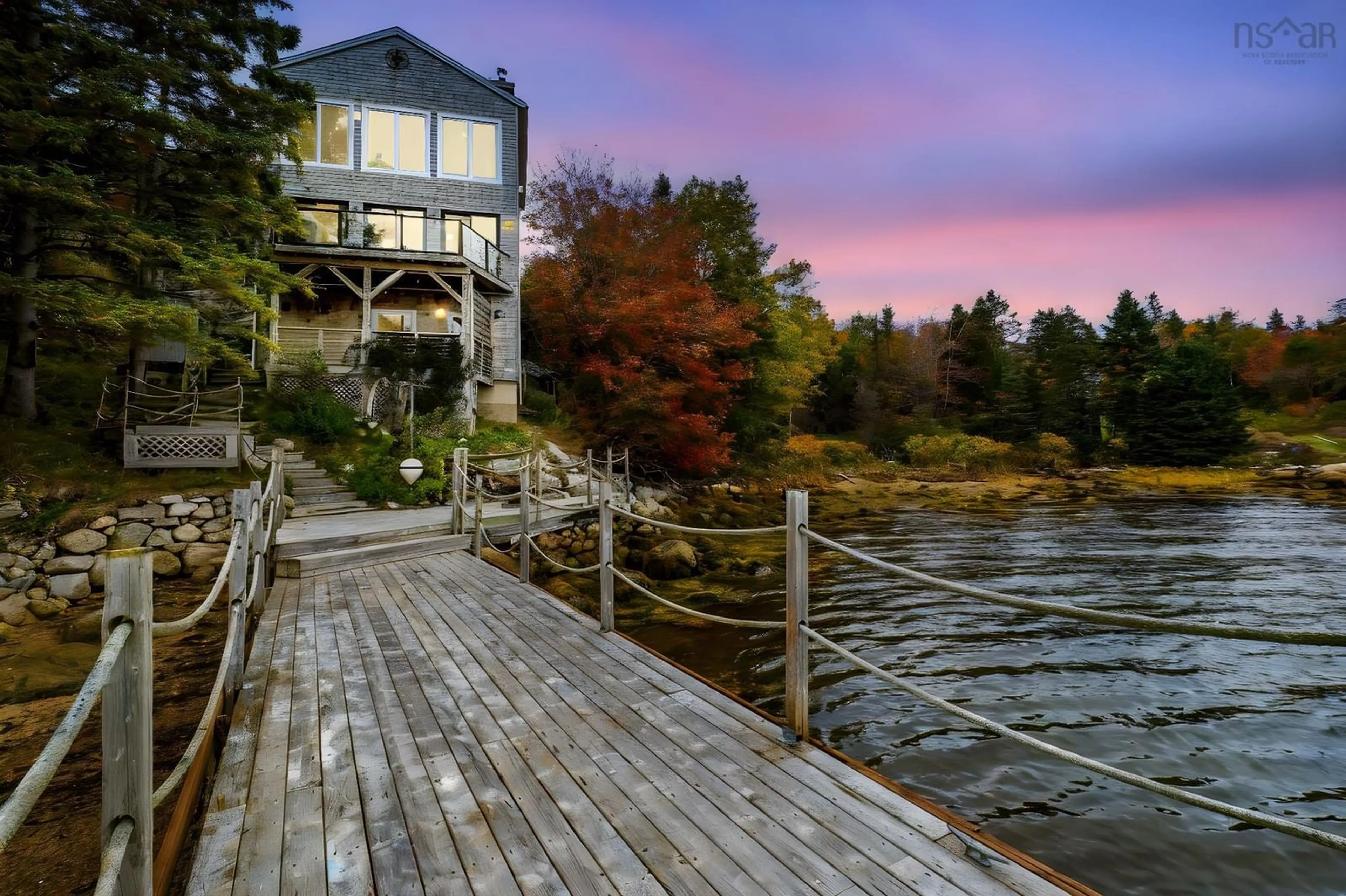 Patio, water/lake/river/ocean view for 6566 St Margarets Bay Rd, Head Of St. Margarets Bay Nova Scotia B3Z 1Y3
