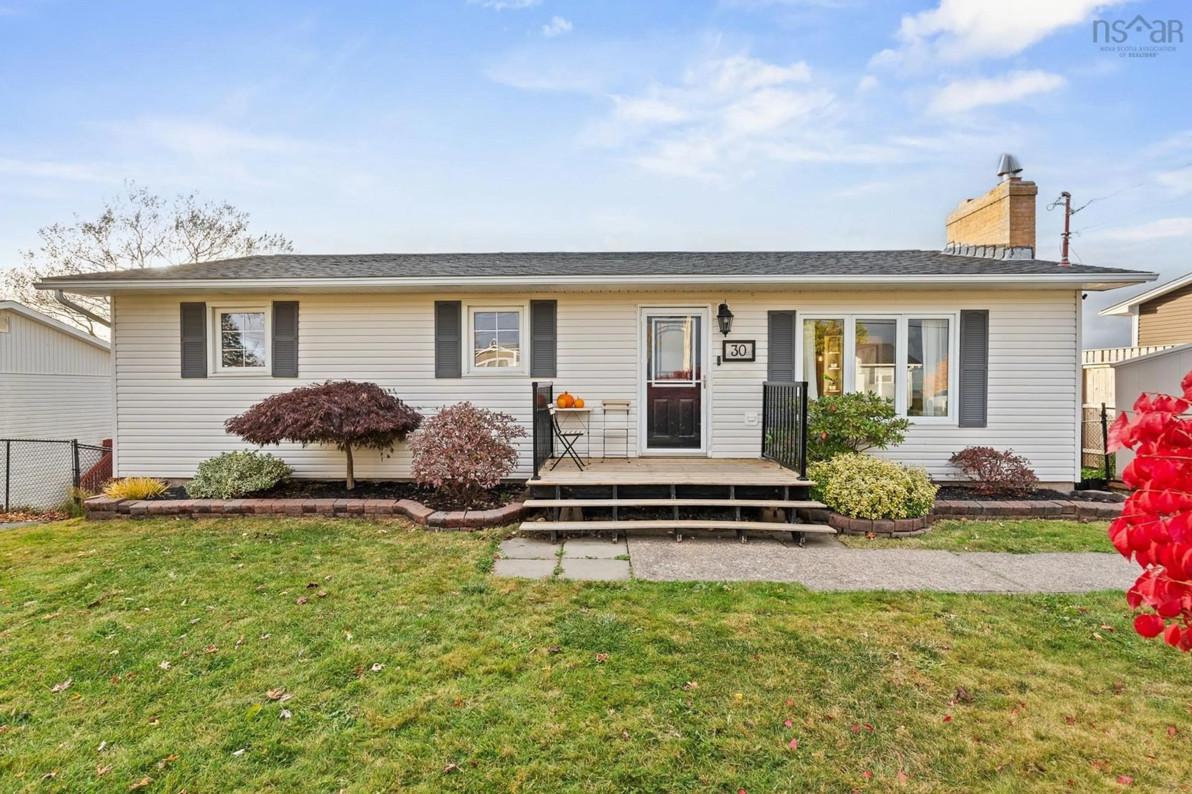 Home with vinyl exterior material, street for 30 Sirius Crescent, Dartmouth Nova Scotia B2W 4L5