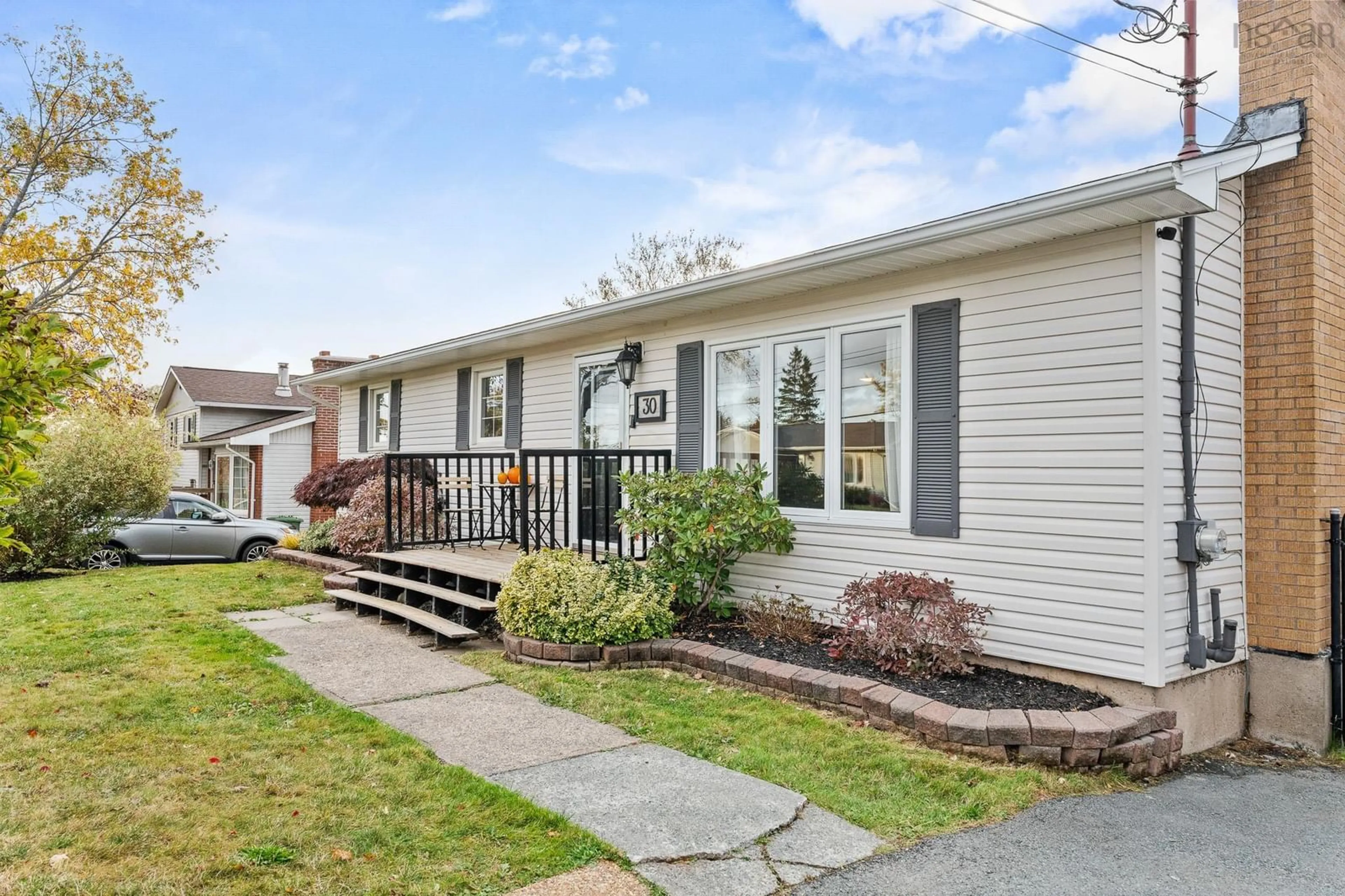 Home with vinyl exterior material, street for 30 Sirius Crescent, Dartmouth Nova Scotia B2W 4L5