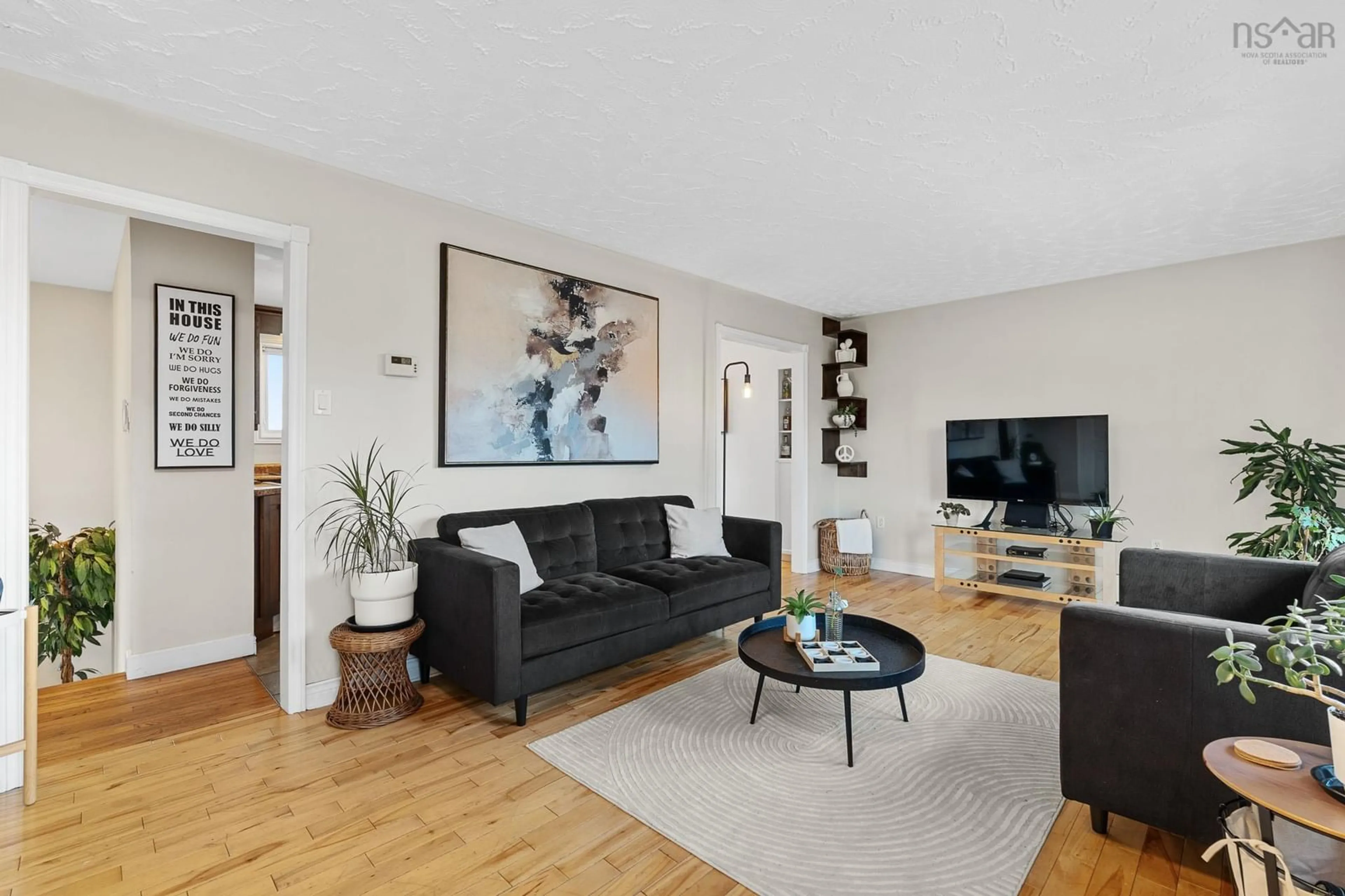 Living room with furniture, unknown for 30 Sirius Crescent, Dartmouth Nova Scotia B2W 4L5