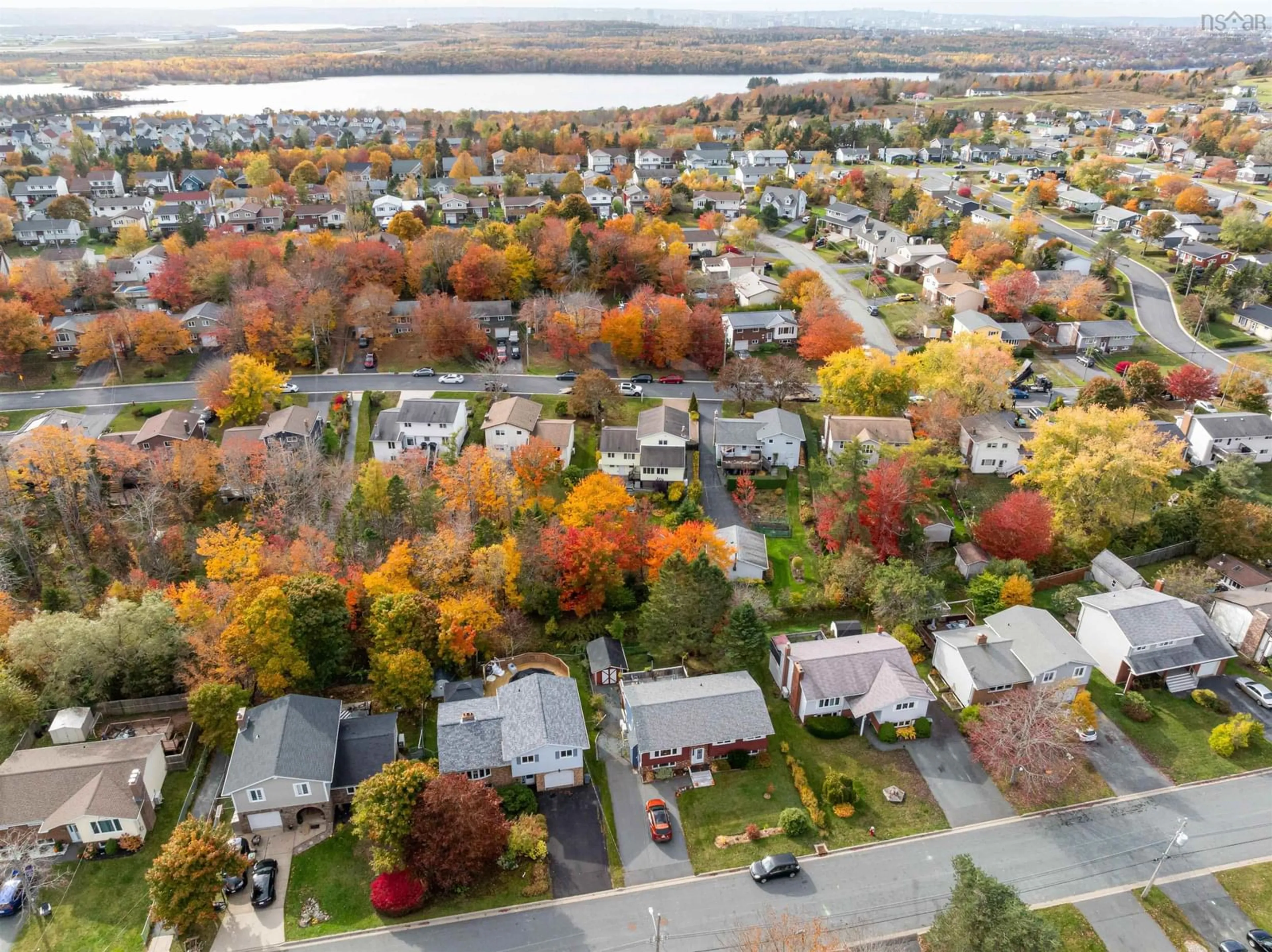 A pic from outside/outdoor area/front of a property/back of a property/a pic from drone, unknown for 50 Spence Dr, Cole Harbour Nova Scotia B2V 1W5