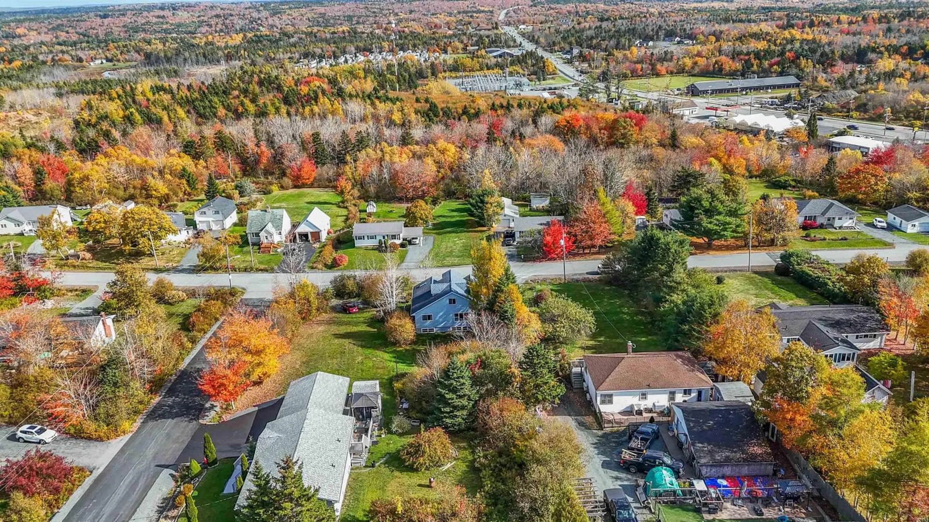 A pic from outside/outdoor area/front of a property/back of a property/a pic from drone, unknown for 54 Maclaughlin Rd, Westphal Nova Scotia B2W 3R9
