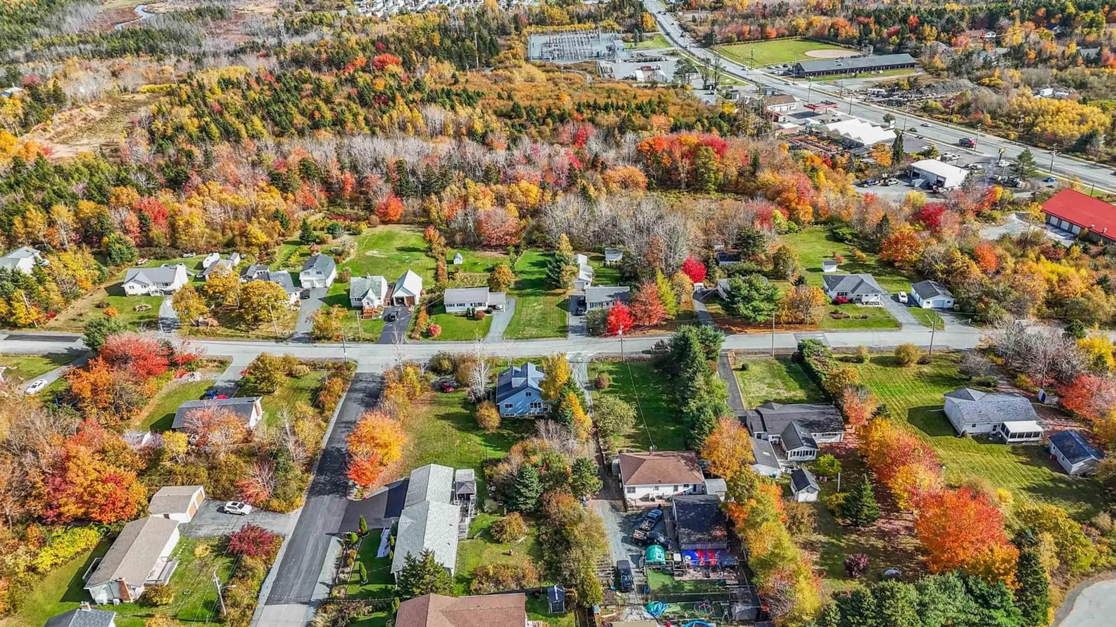 A pic from outside/outdoor area/front of a property/back of a property/a pic from drone, street for 54 Maclaughlin Rd, Westphal Nova Scotia B2W 3R9