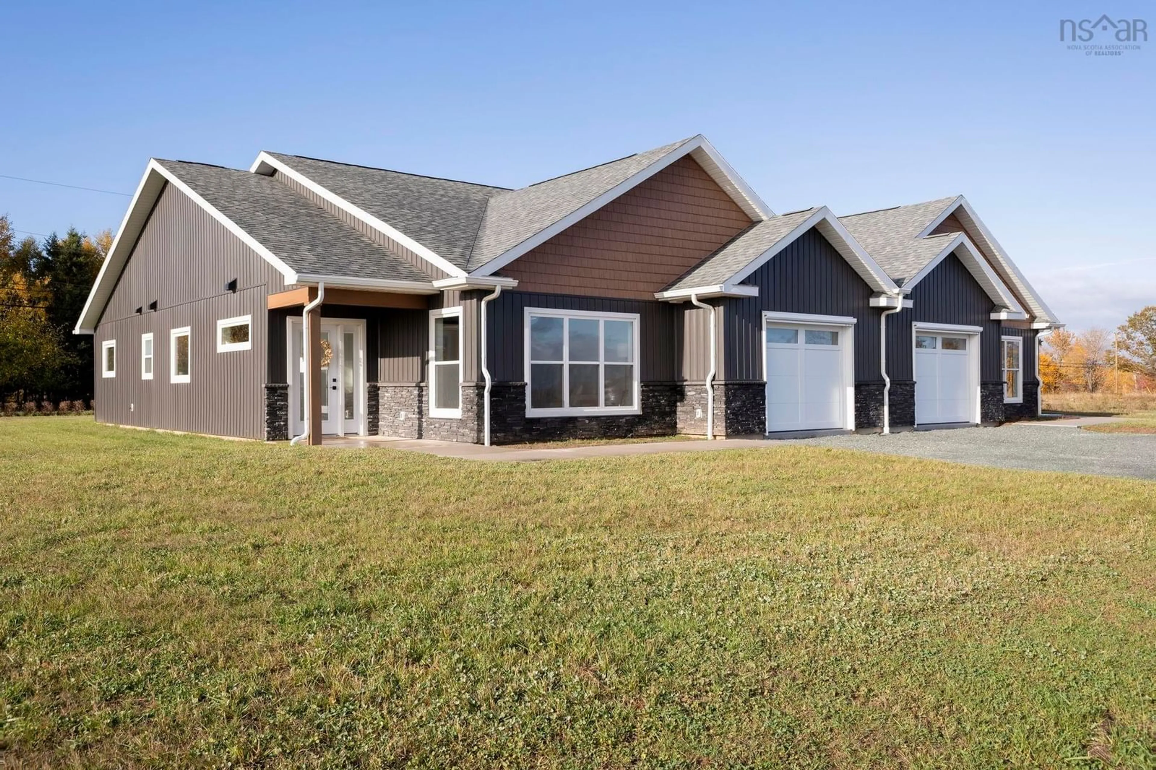 Home with vinyl exterior material, street for 321 Beeches Rd, Pictou Nova Scotia B2H 5C7
