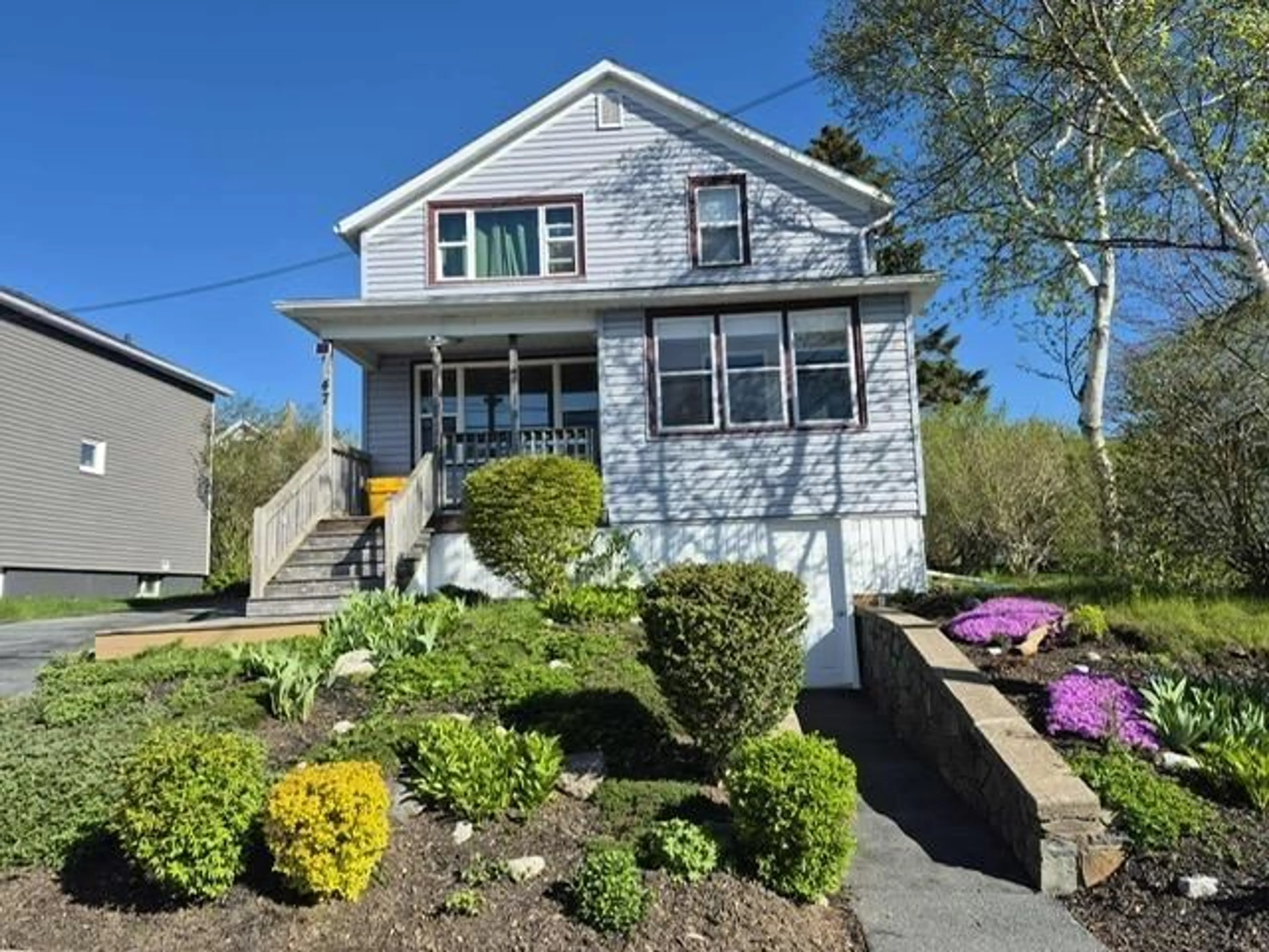 Home with vinyl exterior material, street for 47 Coronation Ave, Fairview Nova Scotia B3N 2M6