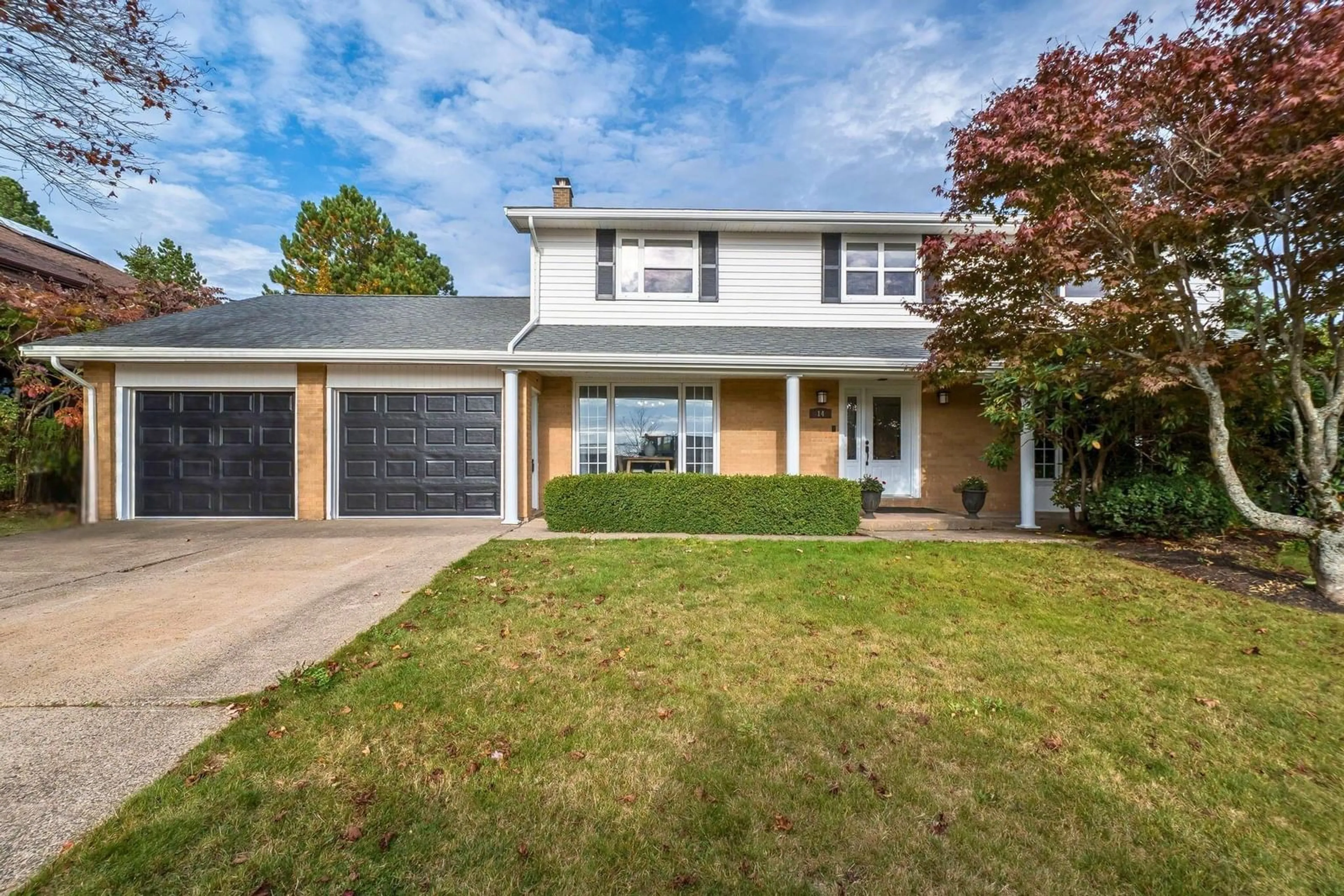 Home with vinyl exterior material, street for 14 Bayswater Rd, Dartmouth Nova Scotia B2W 4E1