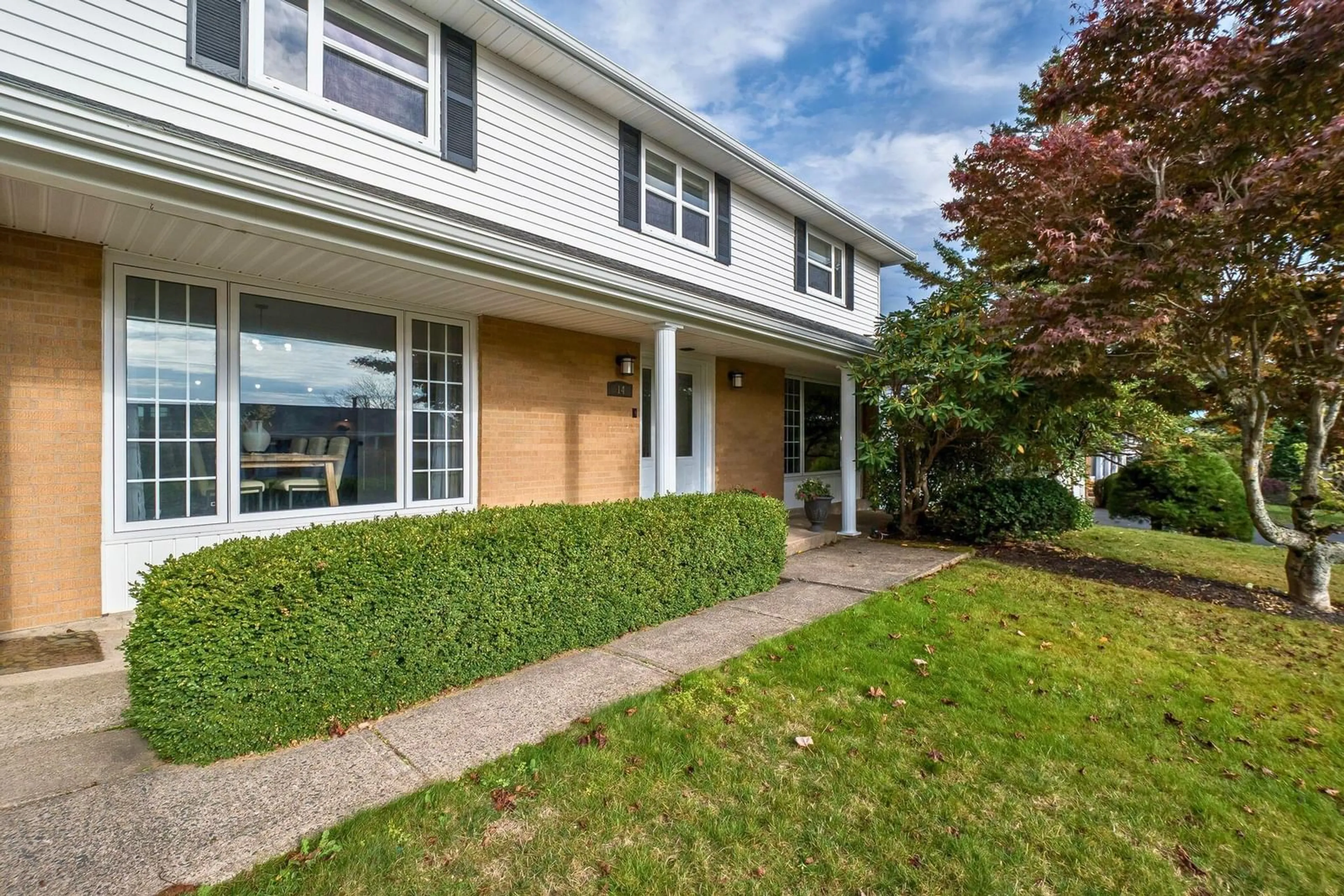 Home with vinyl exterior material, street for 14 Bayswater Rd, Dartmouth Nova Scotia B2W 4E1