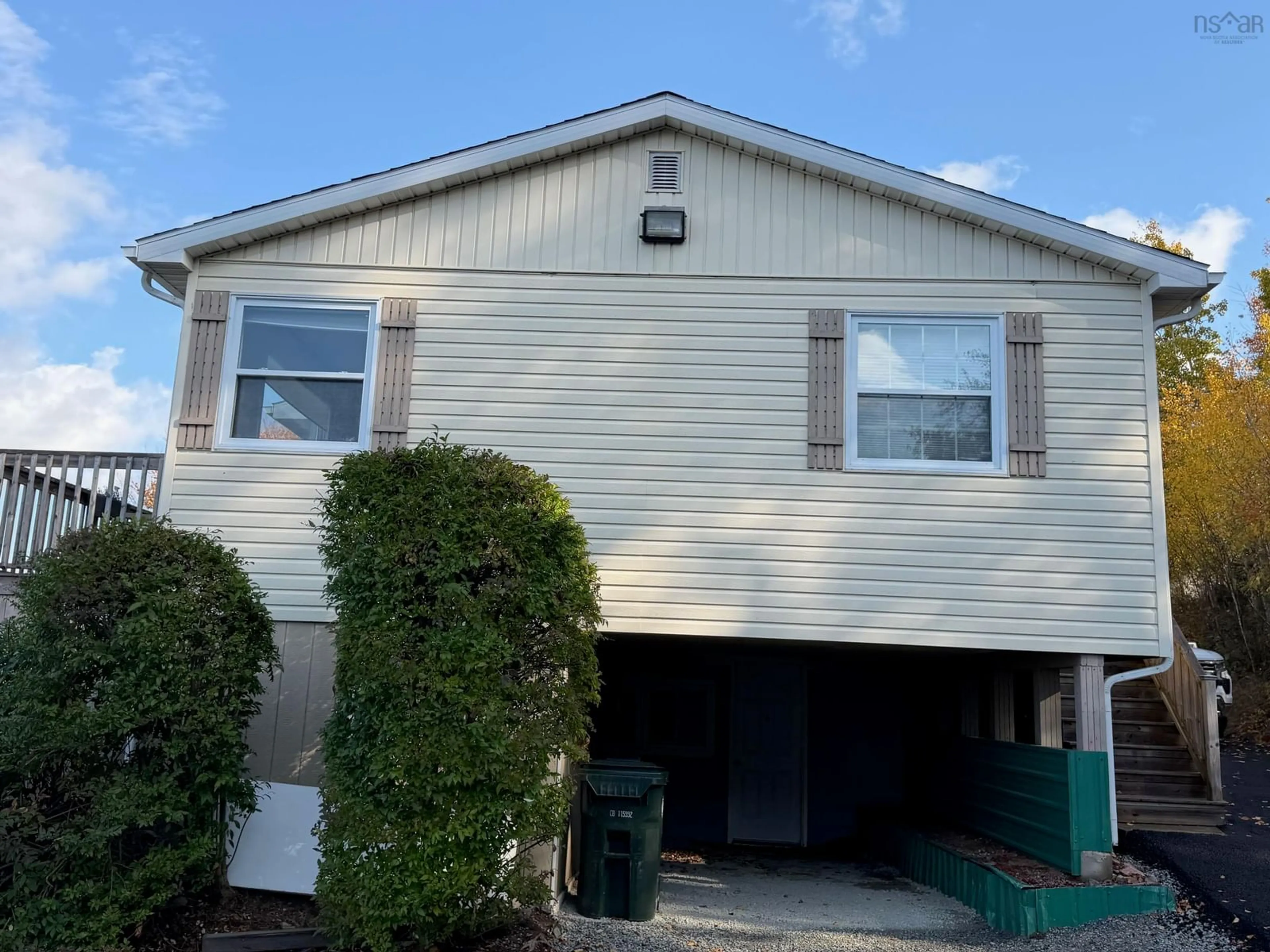 Home with vinyl exterior material, street for 865 Georges River Rd, Georges River Nova Scotia B1L 1H1