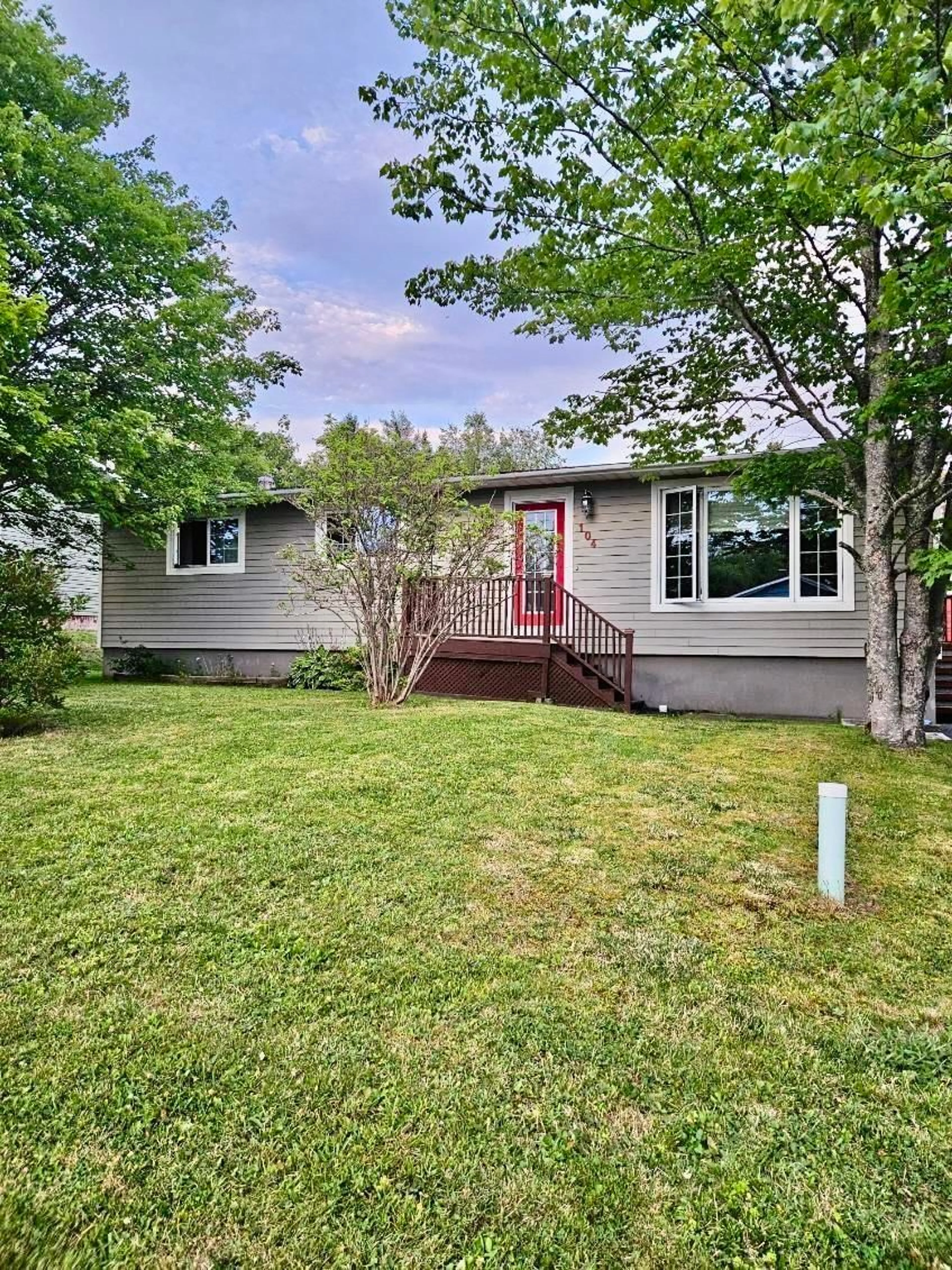 Home with vinyl exterior material, street for 104 Macdonald St, Port Hawkesbury Nova Scotia B9A 3E1