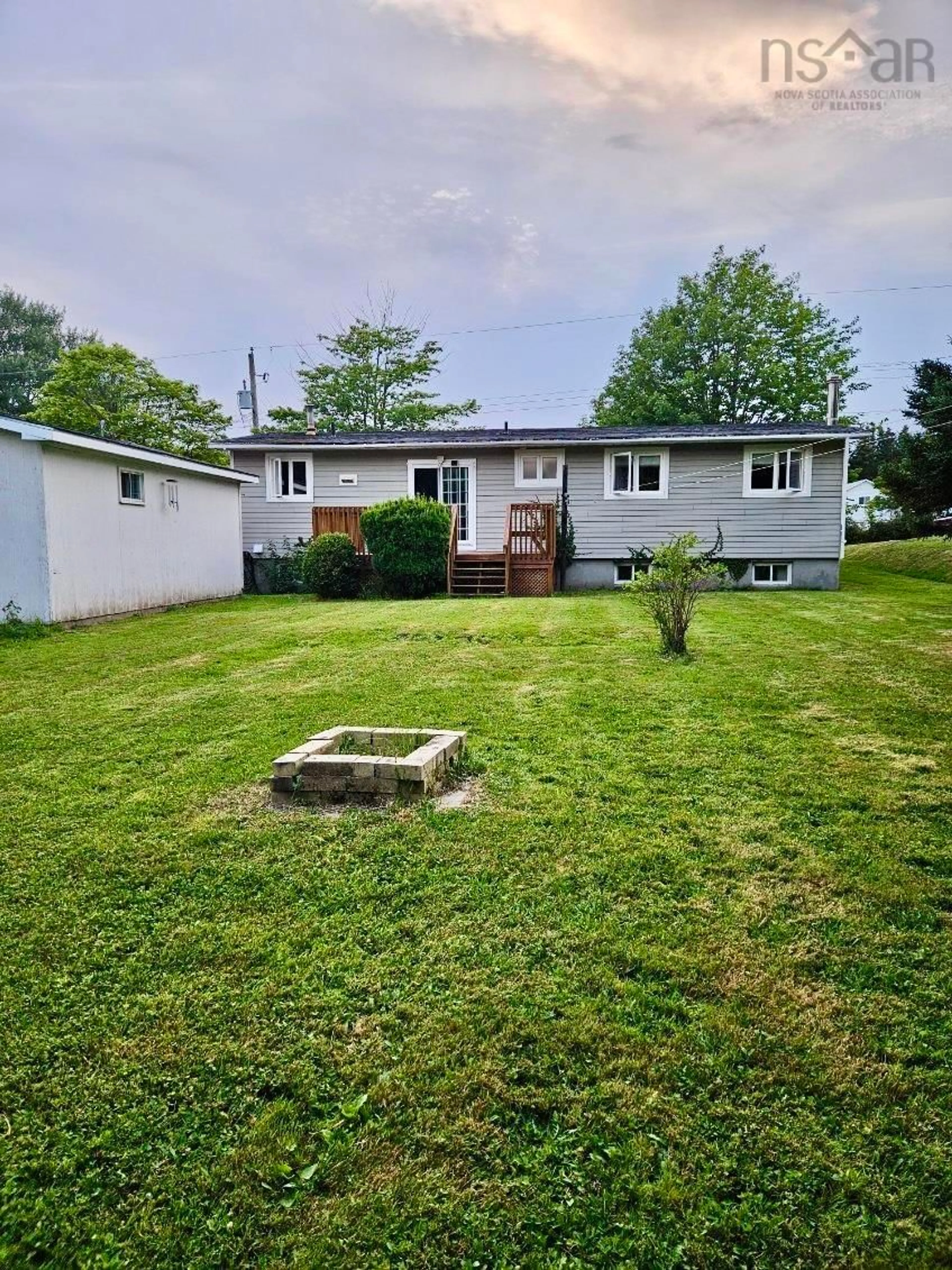 A pic from outside/outdoor area/front of a property/back of a property/a pic from drone, street for 104 Macdonald St, Port Hawkesbury Nova Scotia B9A 3E1
