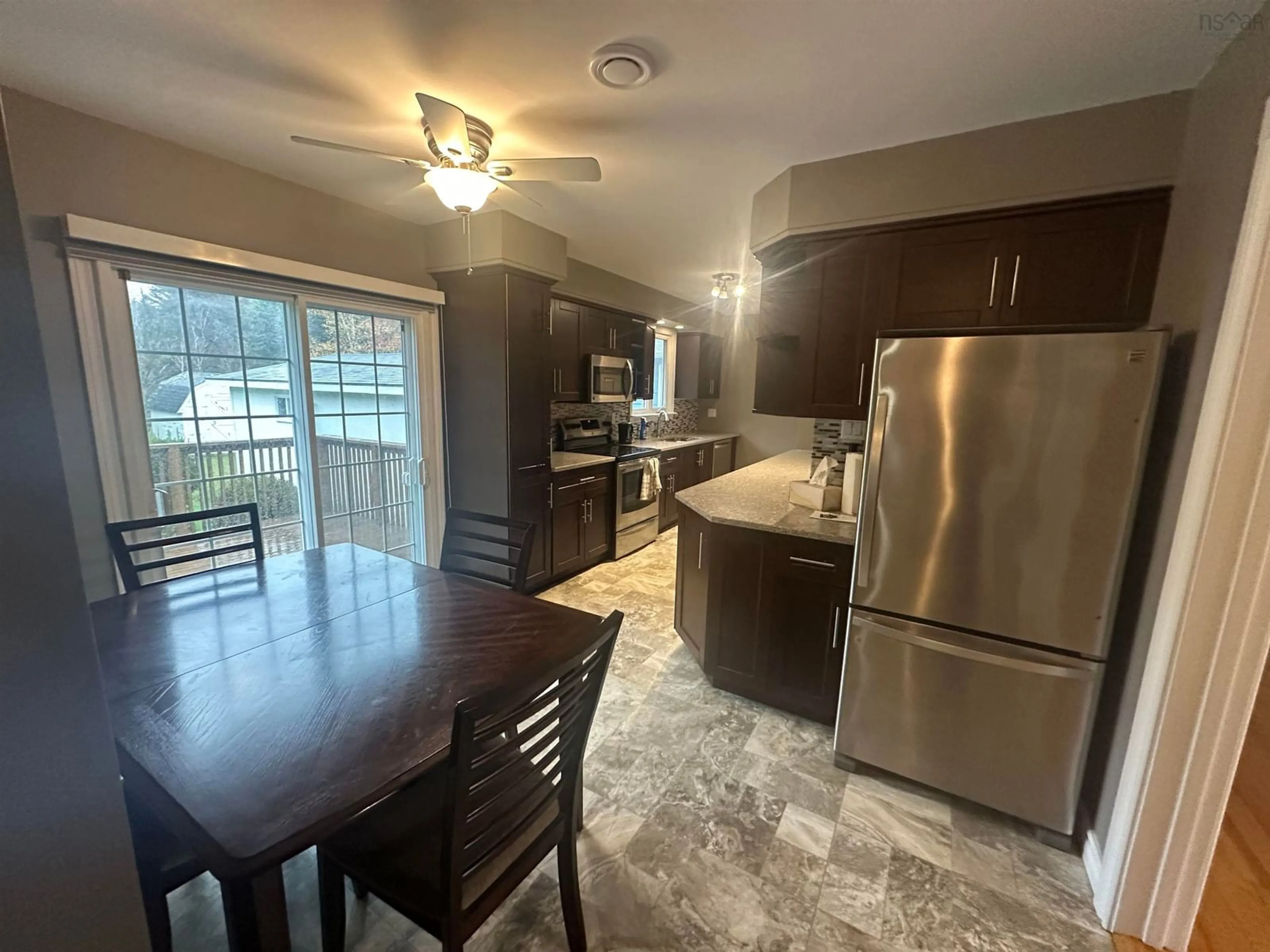 Open concept kitchen, unknown for 104 Macdonald St, Port Hawkesbury Nova Scotia B9A 3E1