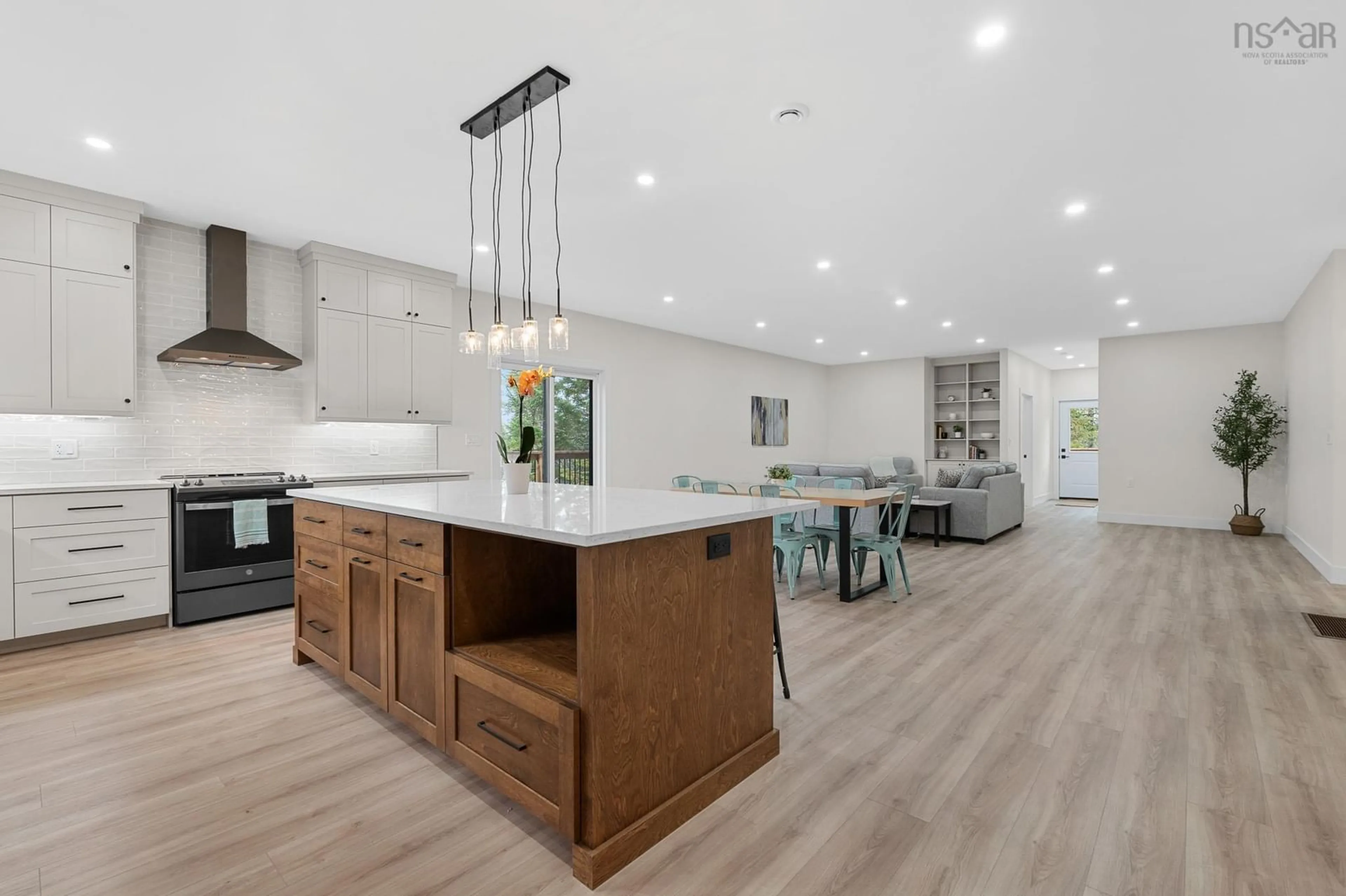 Open concept kitchen, unknown for 21 Sylvia Avenue, Milford Nova Scotia B0N 1Y0