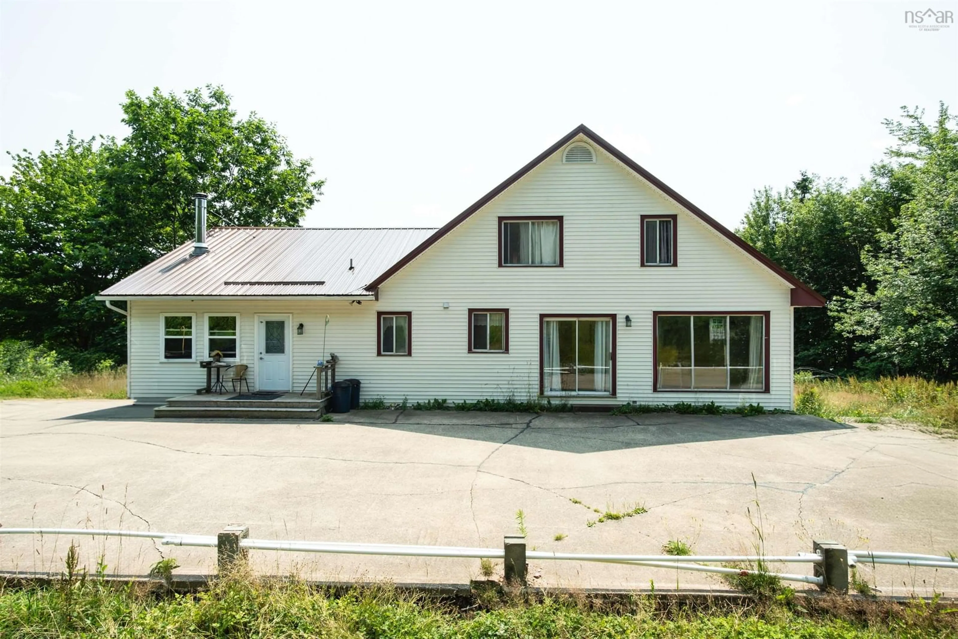 A pic from outside/outdoor area/front of a property/back of a property/a pic from drone, building for 10783 Highway 105, Aberdeen Nova Scotia B0E 3M0