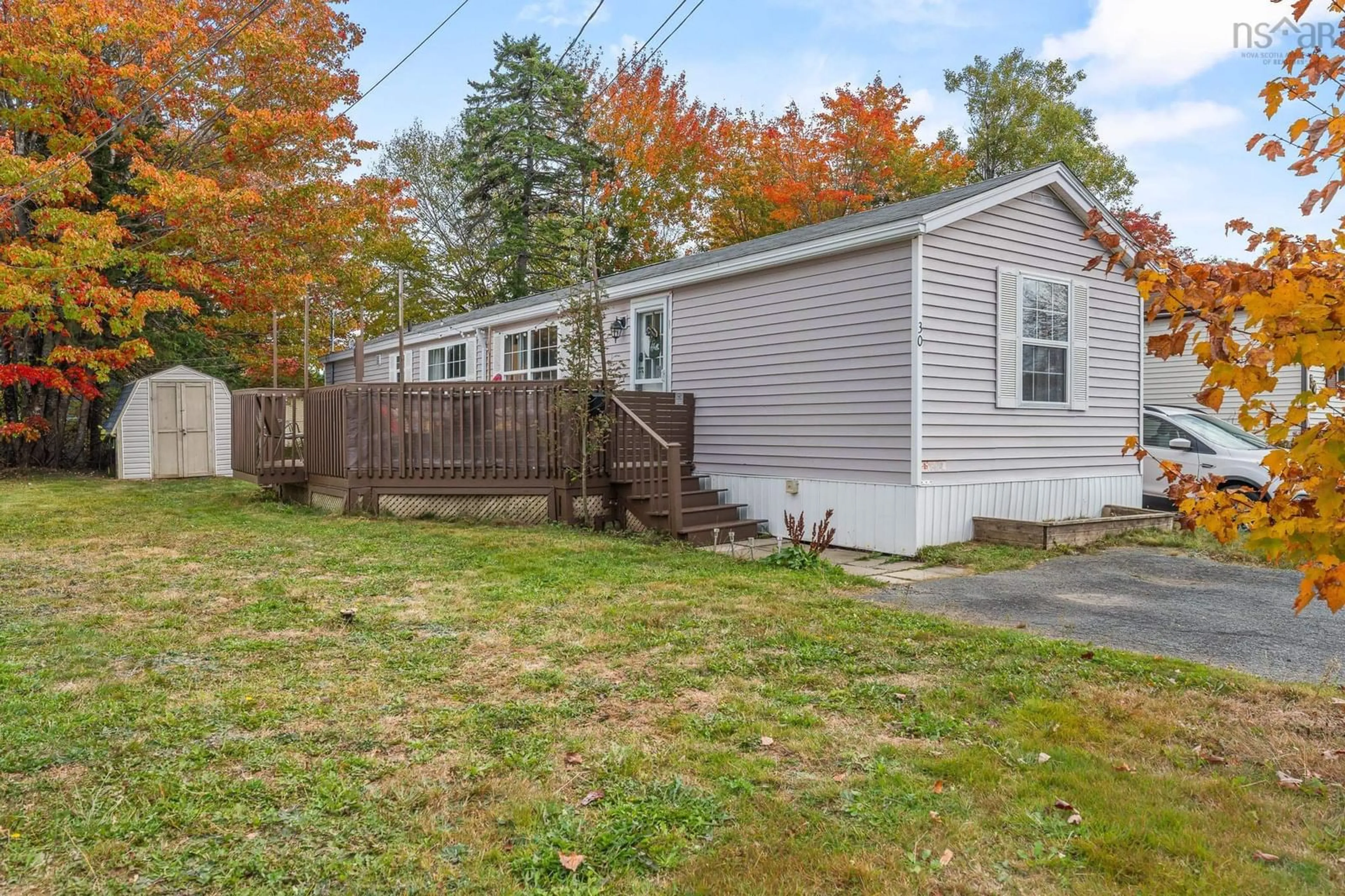 Patio, street for 30 Sylvan Ave, Middle Sackville Nova Scotia B4E 3B2
