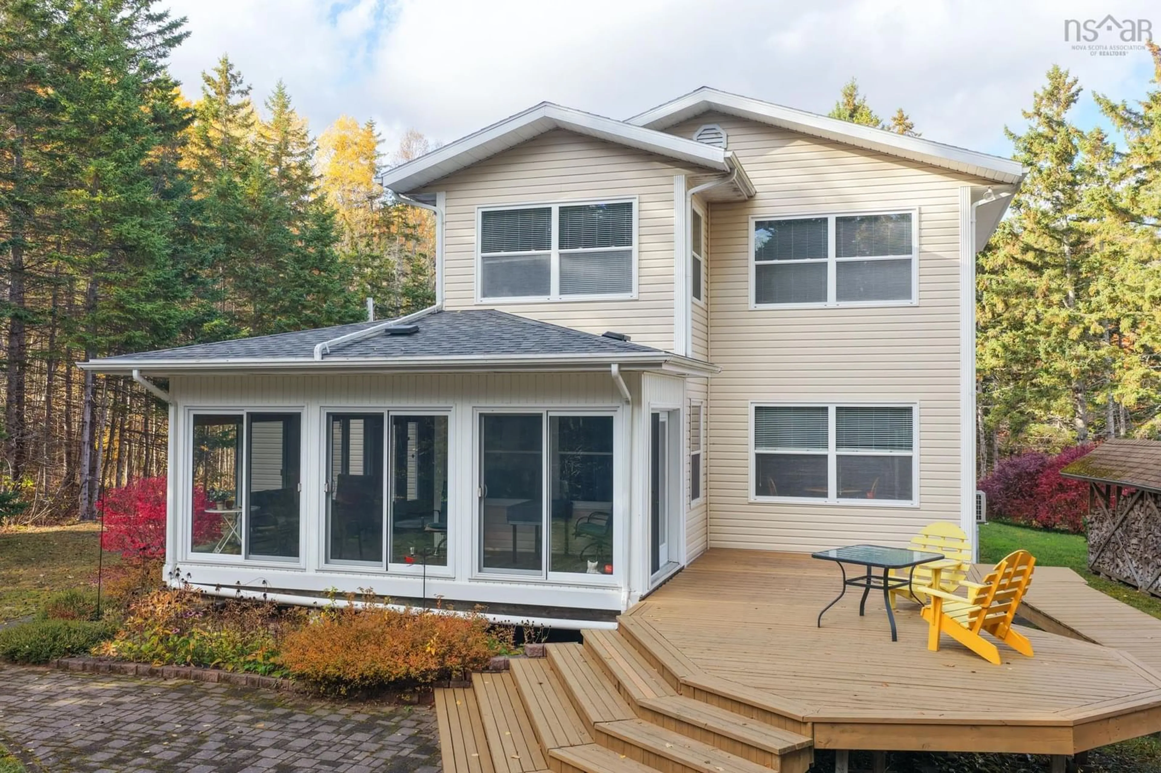 Home with vinyl exterior material, mountain view for 1369 Coxheath Rd, Coxheath Nova Scotia B1L 1B3