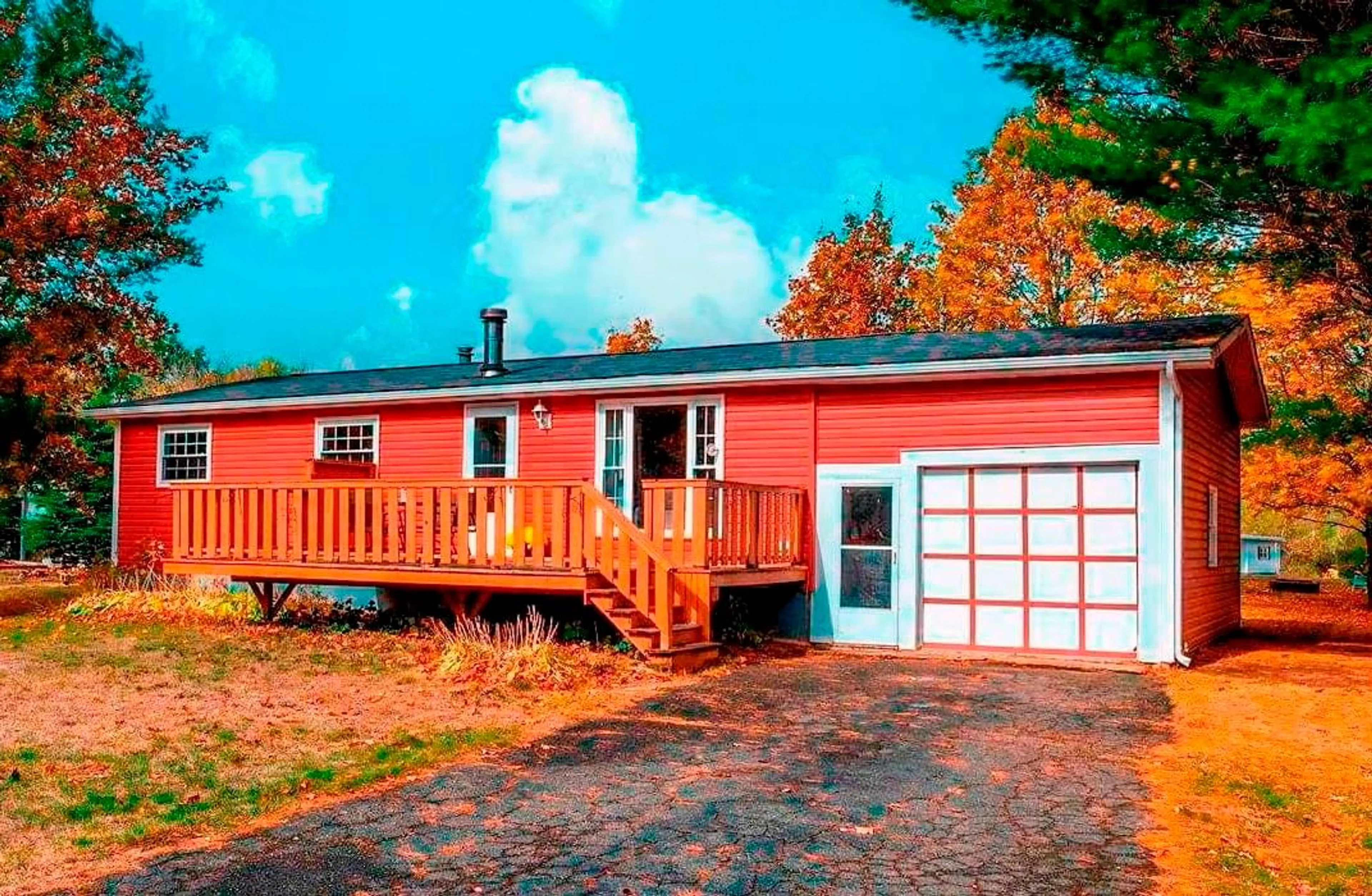 Home with vinyl exterior material, water/lake/river/ocean view for 1003 Lydiard Rd, Centreville Nova Scotia B0P 1J0