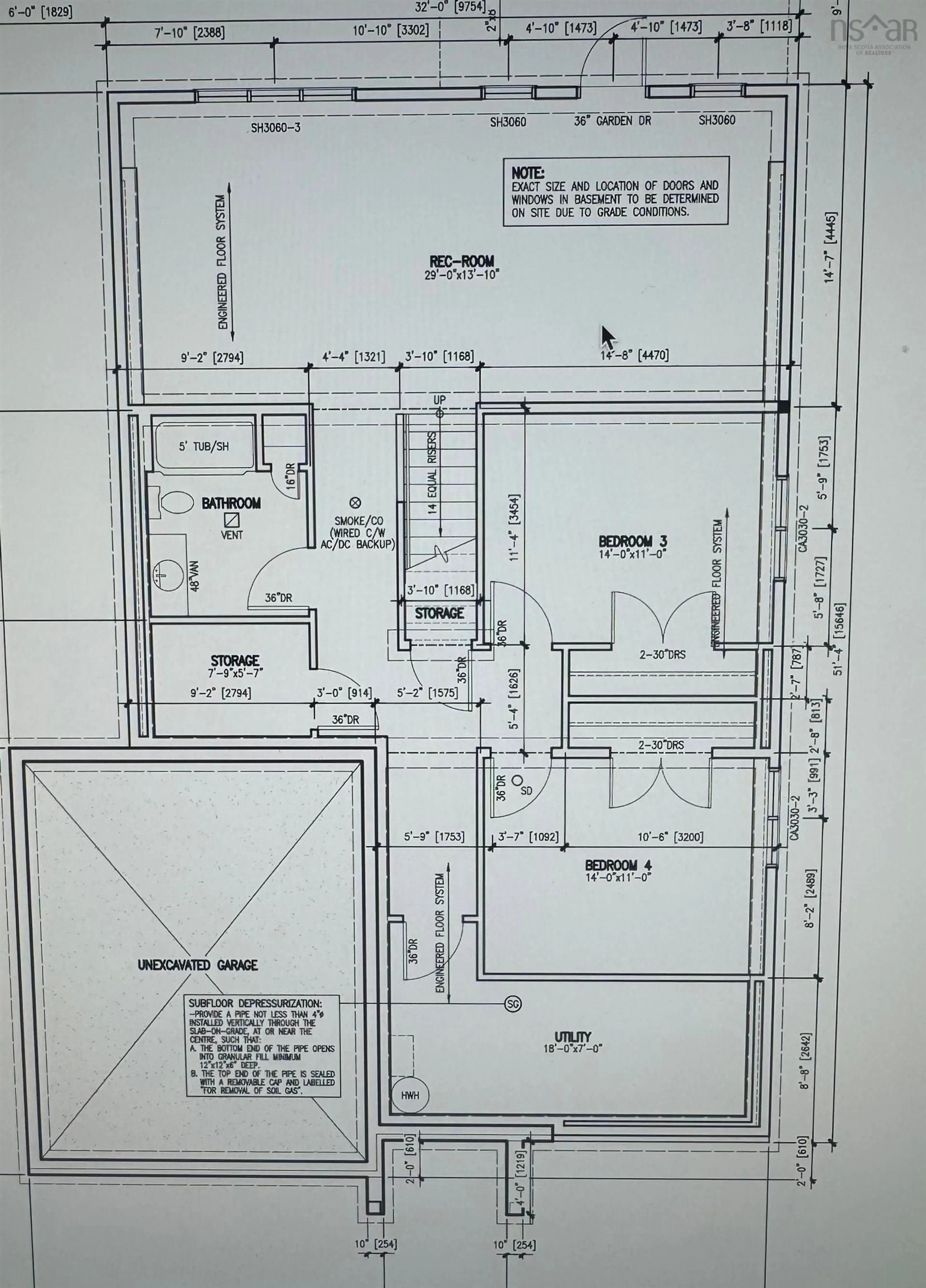 Floor plan for Provence Way #Lot 8-15, Timberlea Nova Scotia B3T 0N8