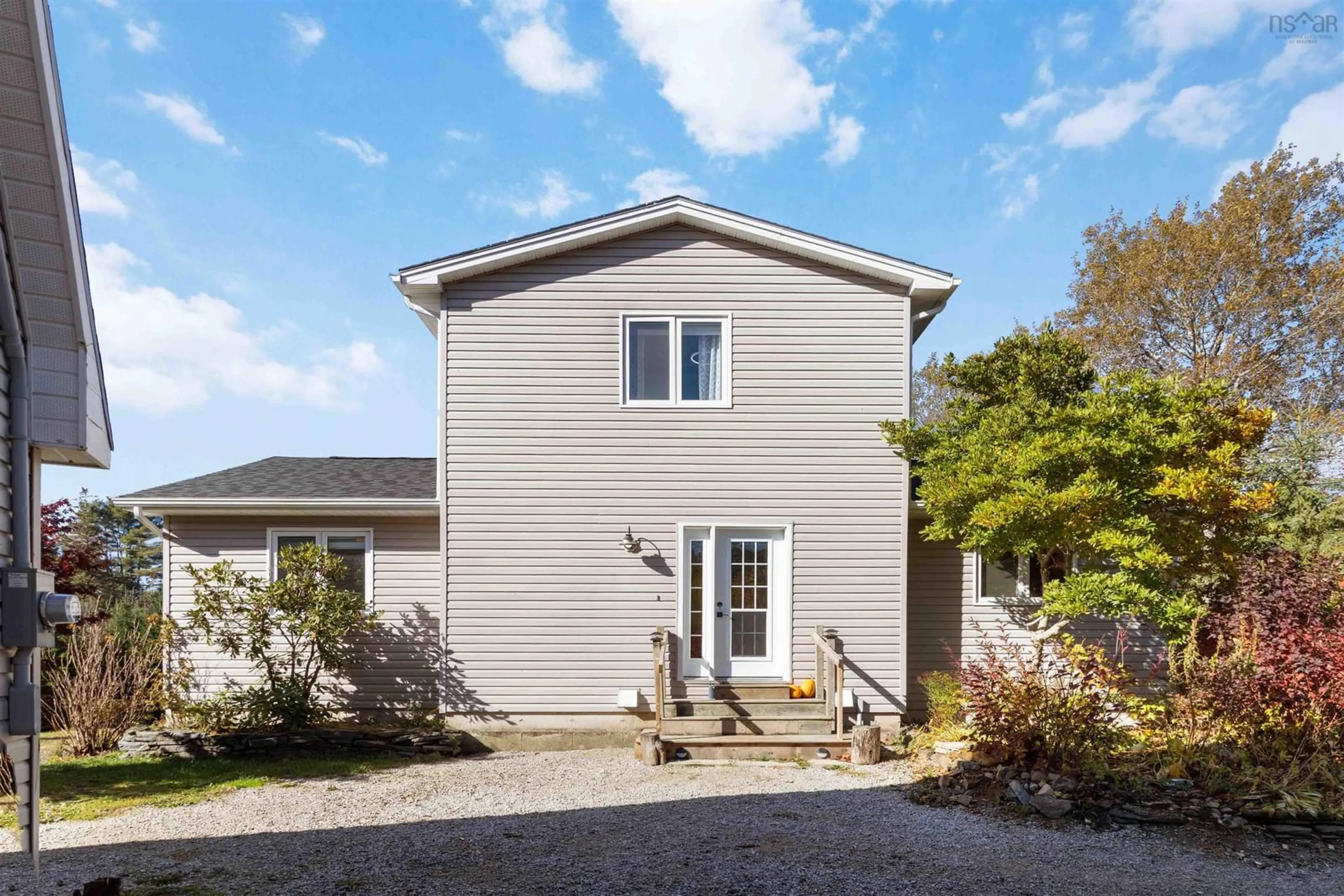 Home with vinyl exterior material, street for 182 Stanford Lake Rd, Chester Nova Scotia B0J 1J0