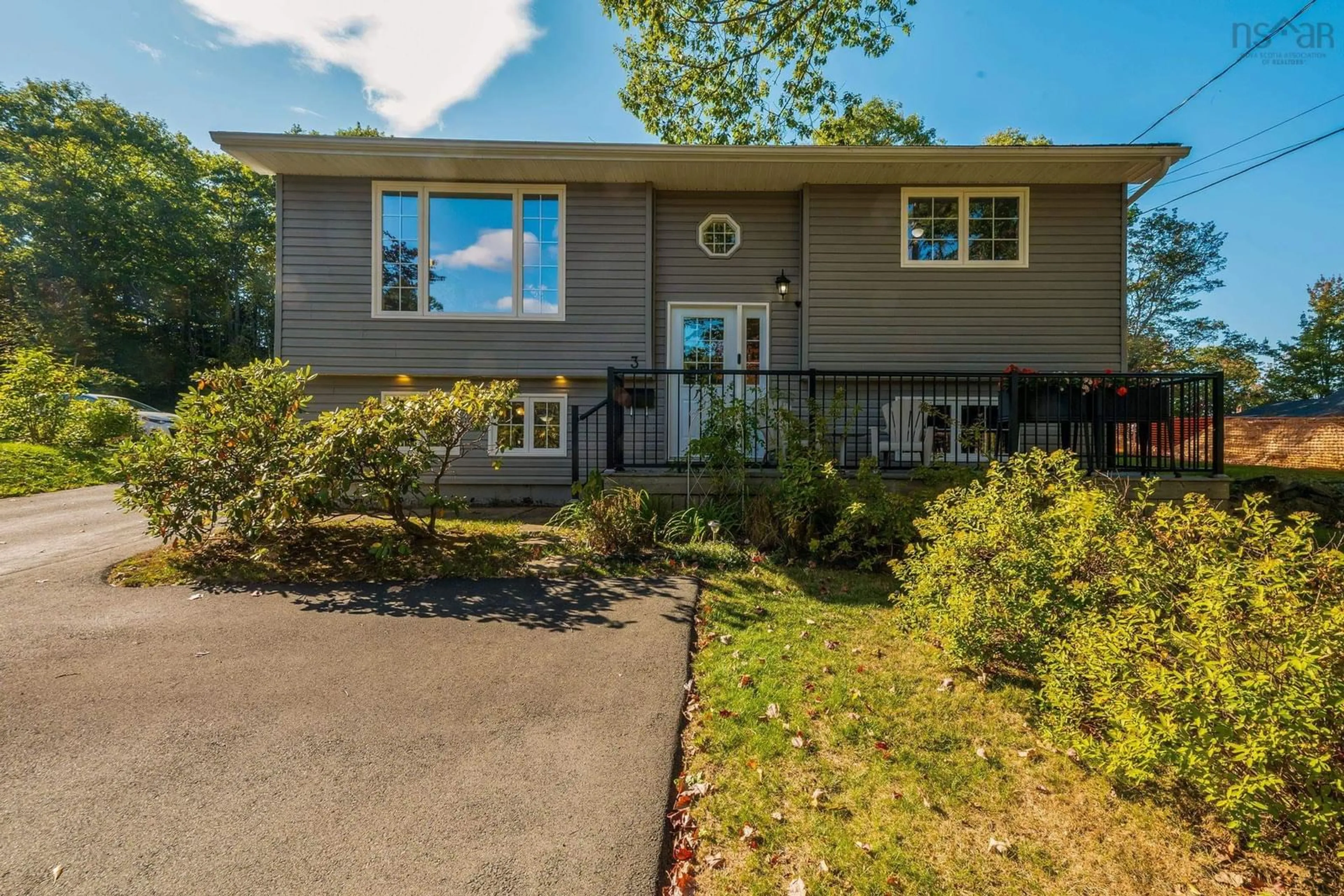 Home with vinyl exterior material, street for 3 Dartmoor Cres, Bedford Nova Scotia B4A 2K4