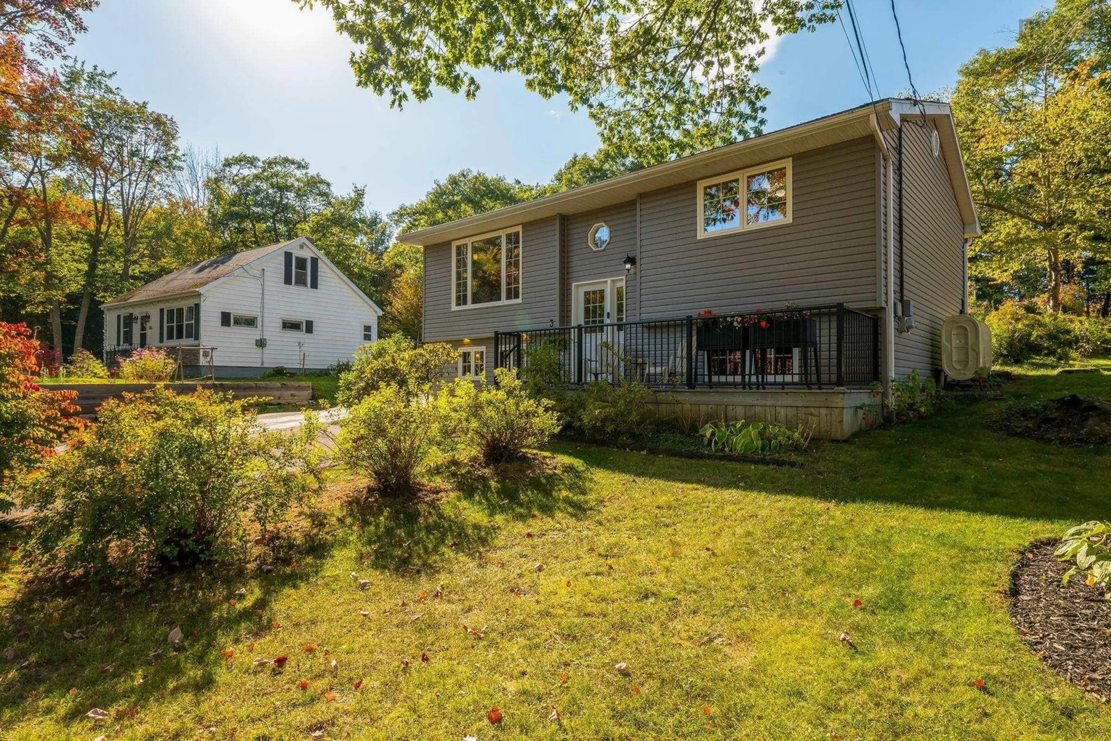 A pic from outside/outdoor area/front of a property/back of a property/a pic from drone, street for 3 Dartmoor Cres, Bedford Nova Scotia B4A 2K4