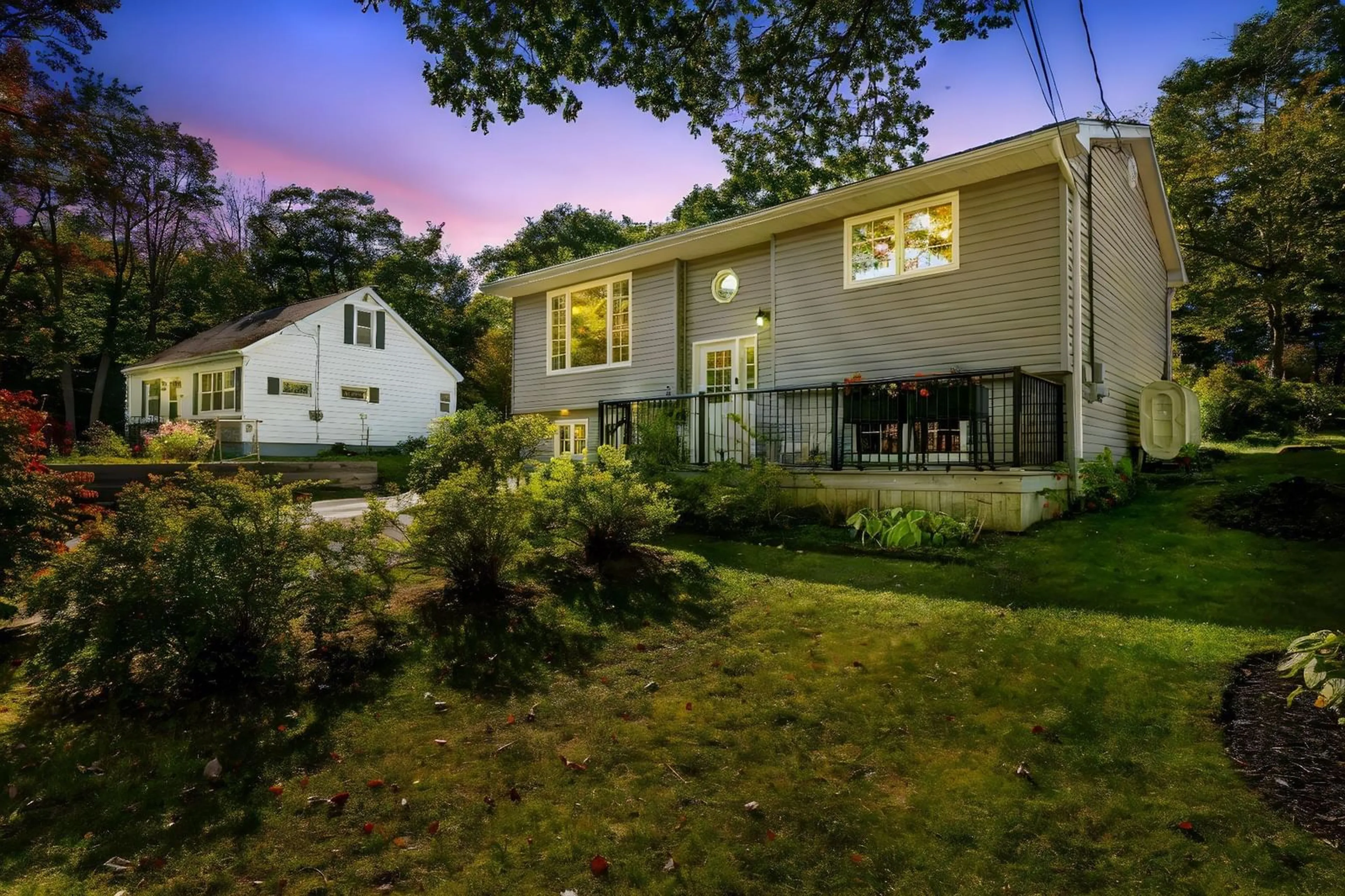A pic from outside/outdoor area/front of a property/back of a property/a pic from drone, street for 3 Dartmoor Cres, Bedford Nova Scotia B4A 2K4