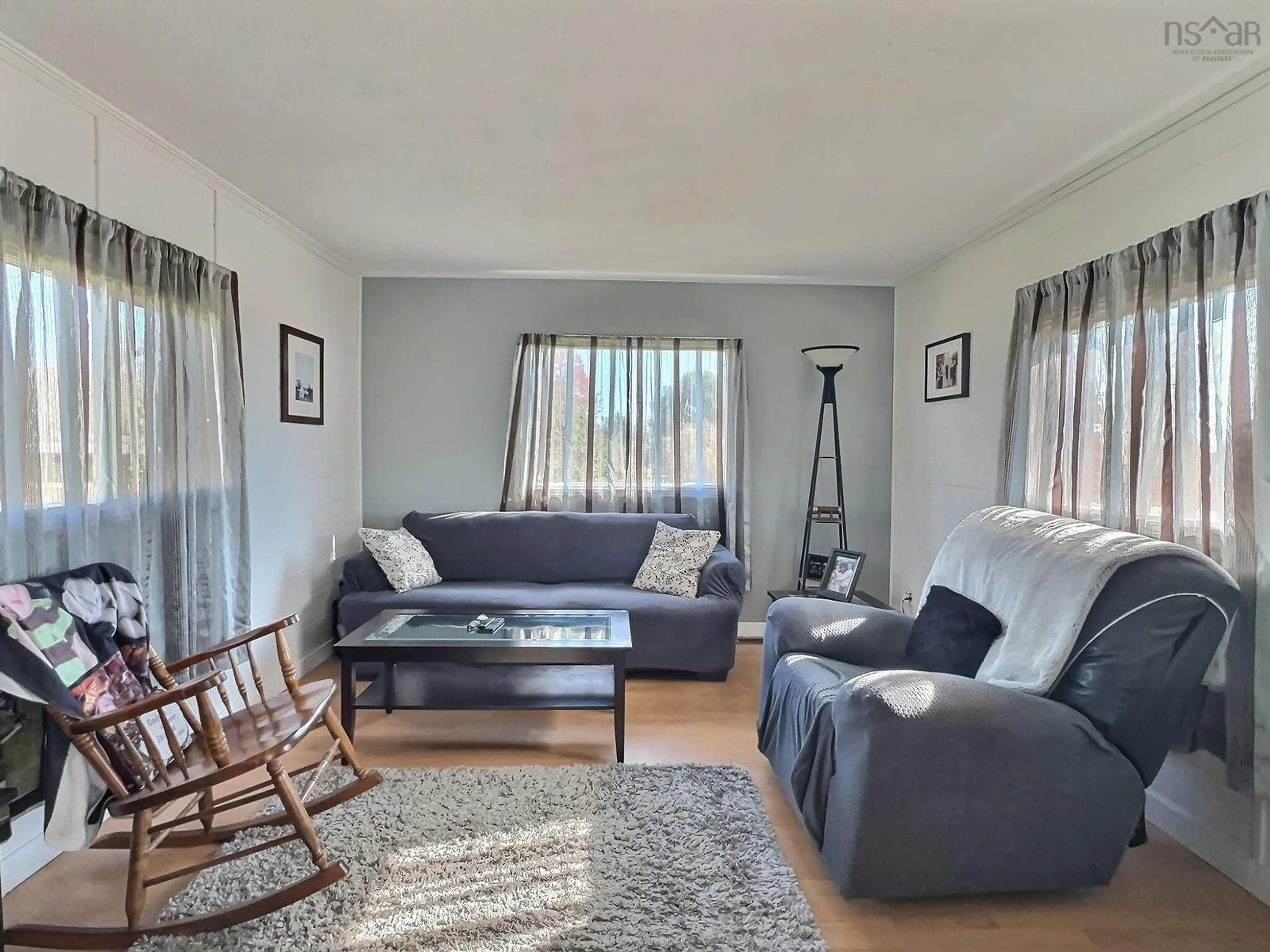 Living room with furniture, unknown for 7067 2 Hwy, Portapique Nova Scotia B0M 1B0