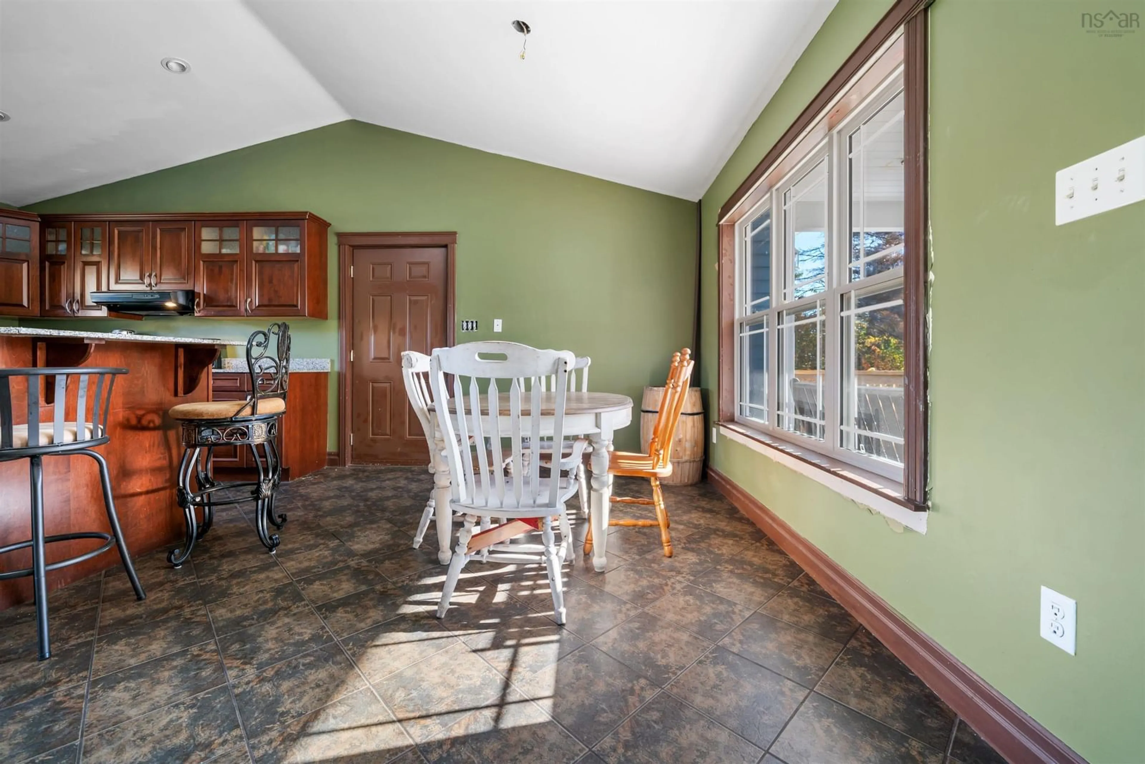 Dining room, ceramic/tile floor for 87 New Row, Thorburn Nova Scotia B0K 1W0