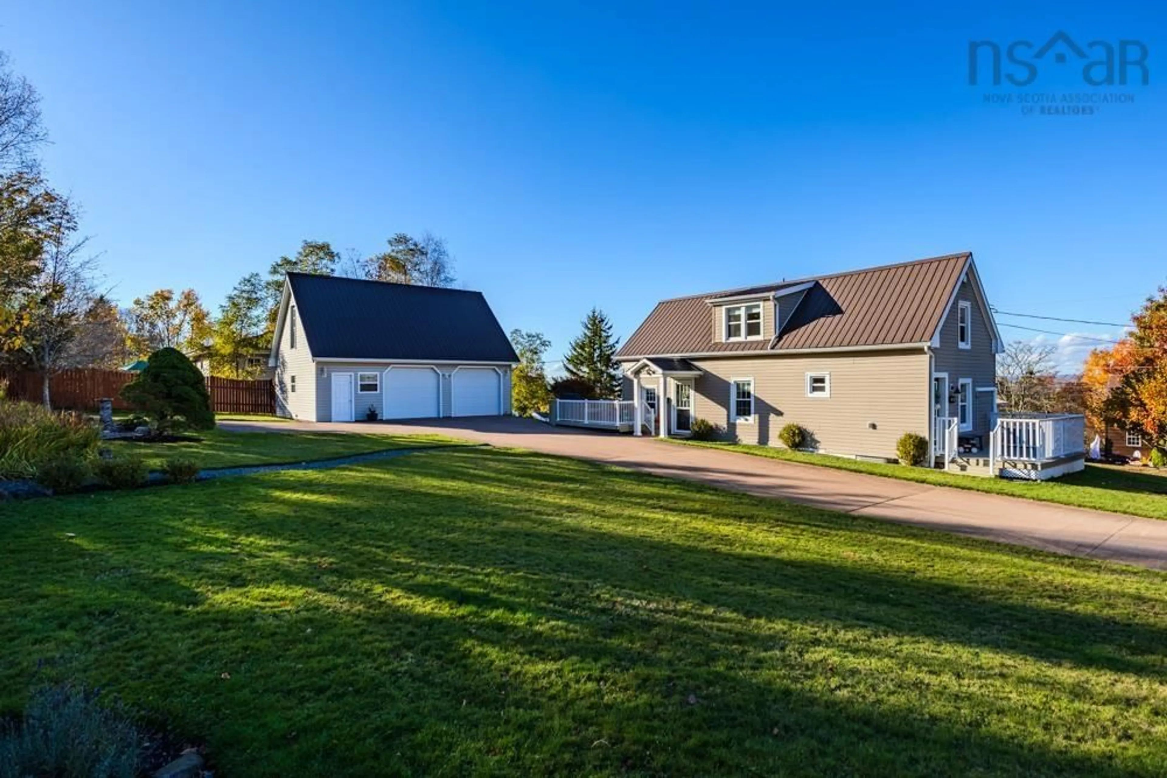 A pic from outside/outdoor area/front of a property/back of a property/a pic from drone, unknown for 84 Centennial Dr, Truro Nova Scotia B2N 2L5